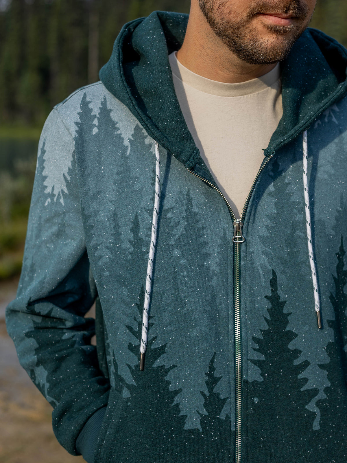 Cloud Forest Zip Hoodie