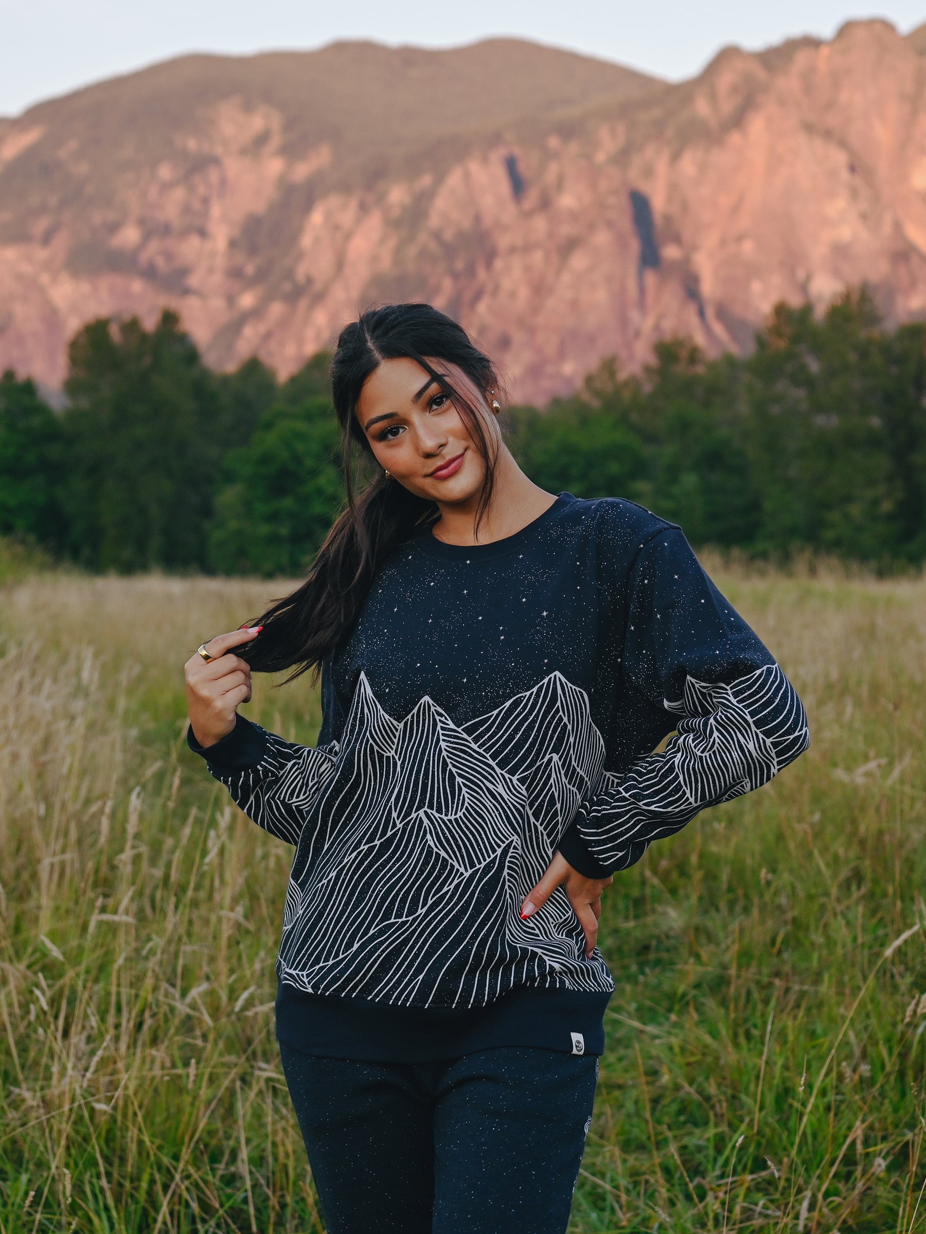 Alpine Etching Pullover