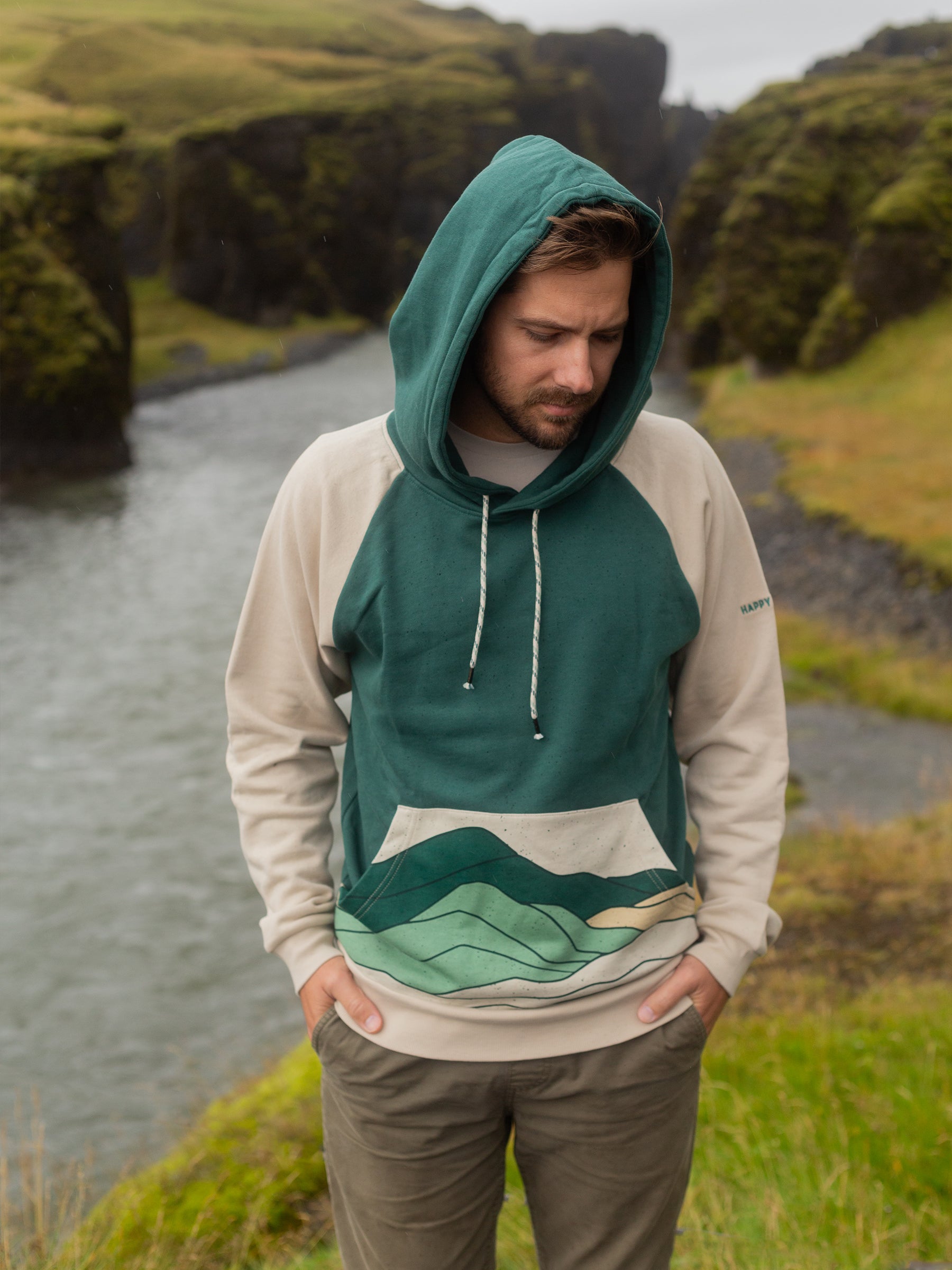 Adirondack Hoodie-Organic Hoodie-Happy Earth