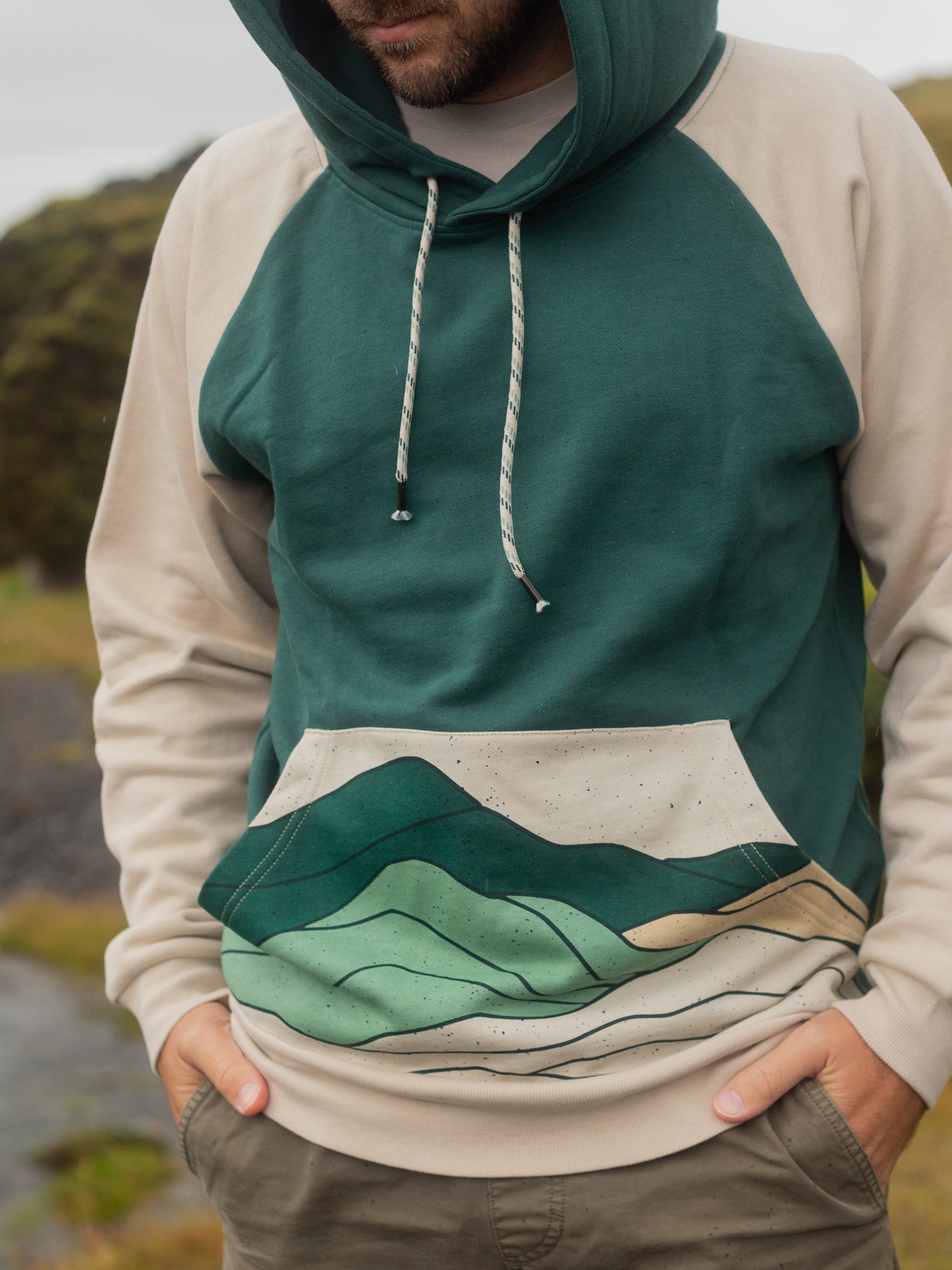 Adirondack Hoodie, a Organic Hoodie by Happy Earth Apparel