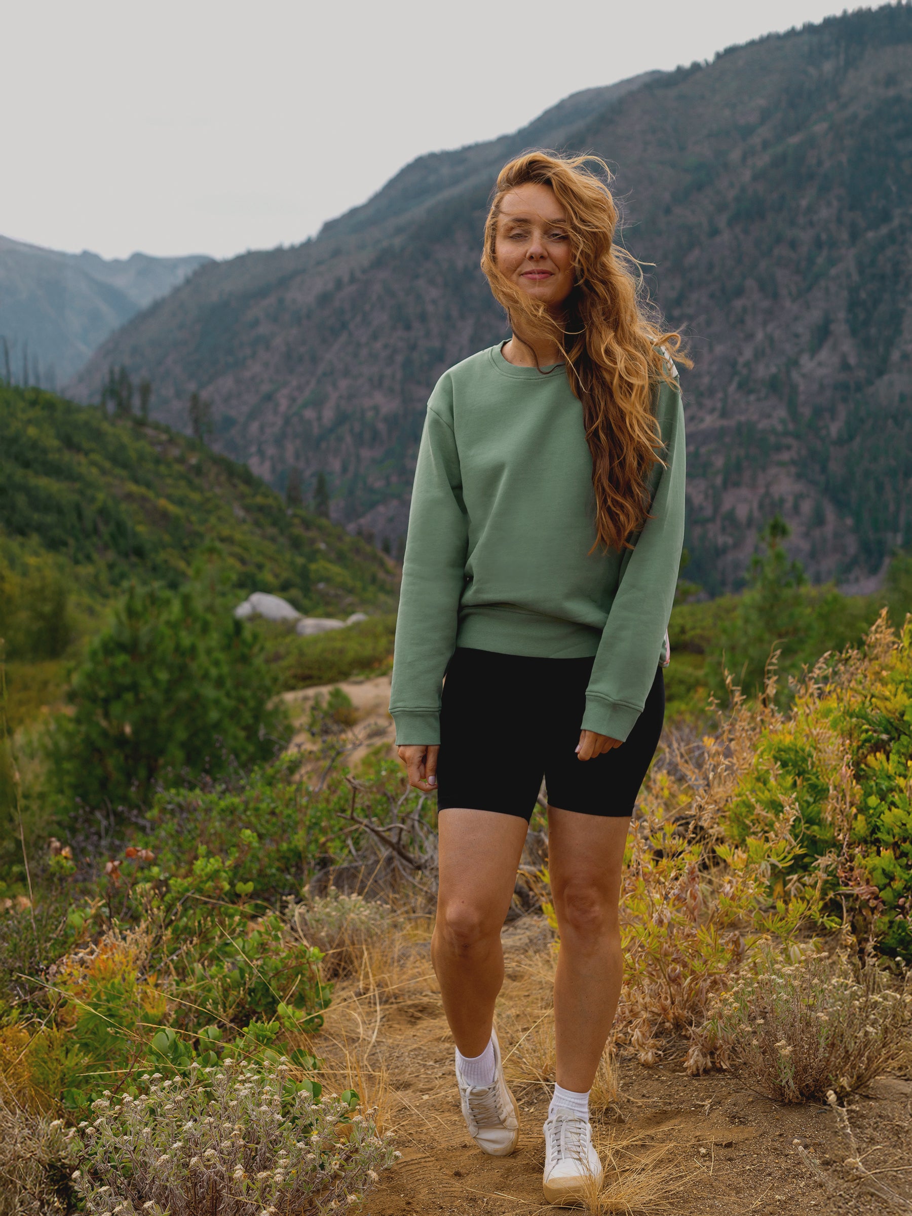 Alpenglow Pullover, a Organic Sweatshirt by Happy Earth Apparel