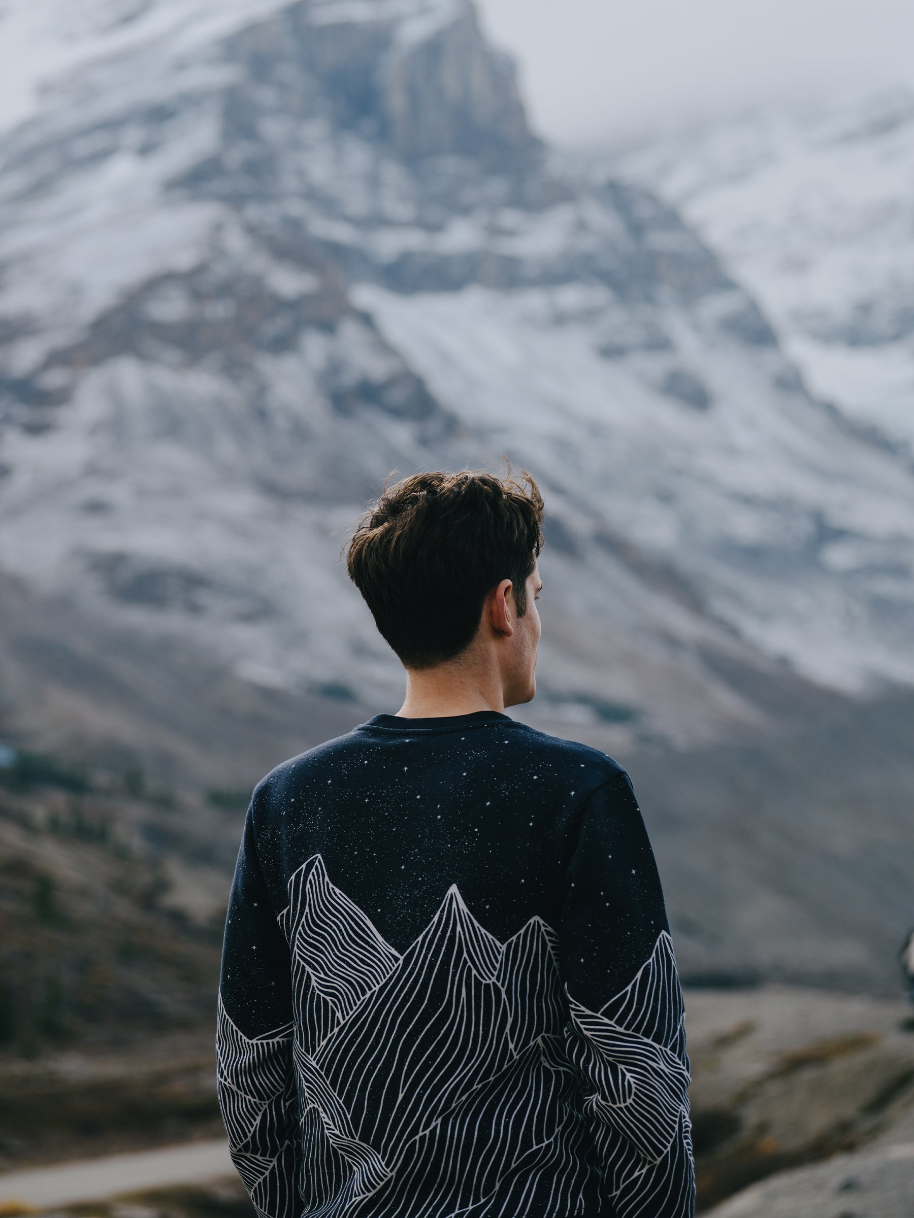 Alpine Etching Pullover
