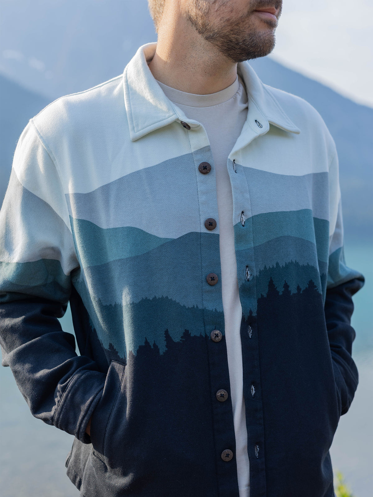 Smoky Mountains Blanket Shirt
