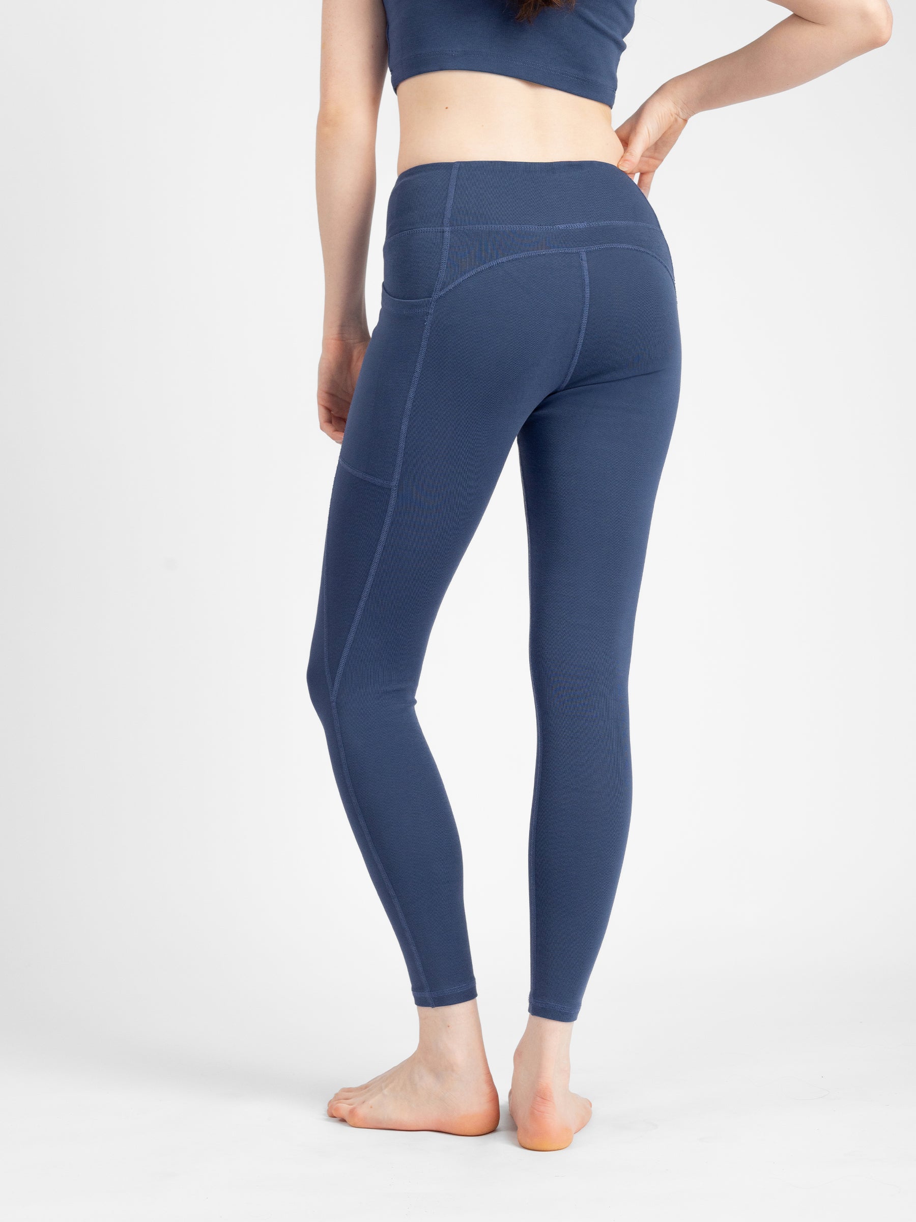 PlantTec™ Organic Leggings | Blueberry