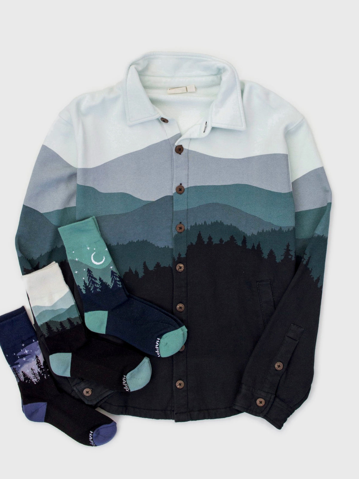 Smoky Mountains Blanket Shirt Bundle