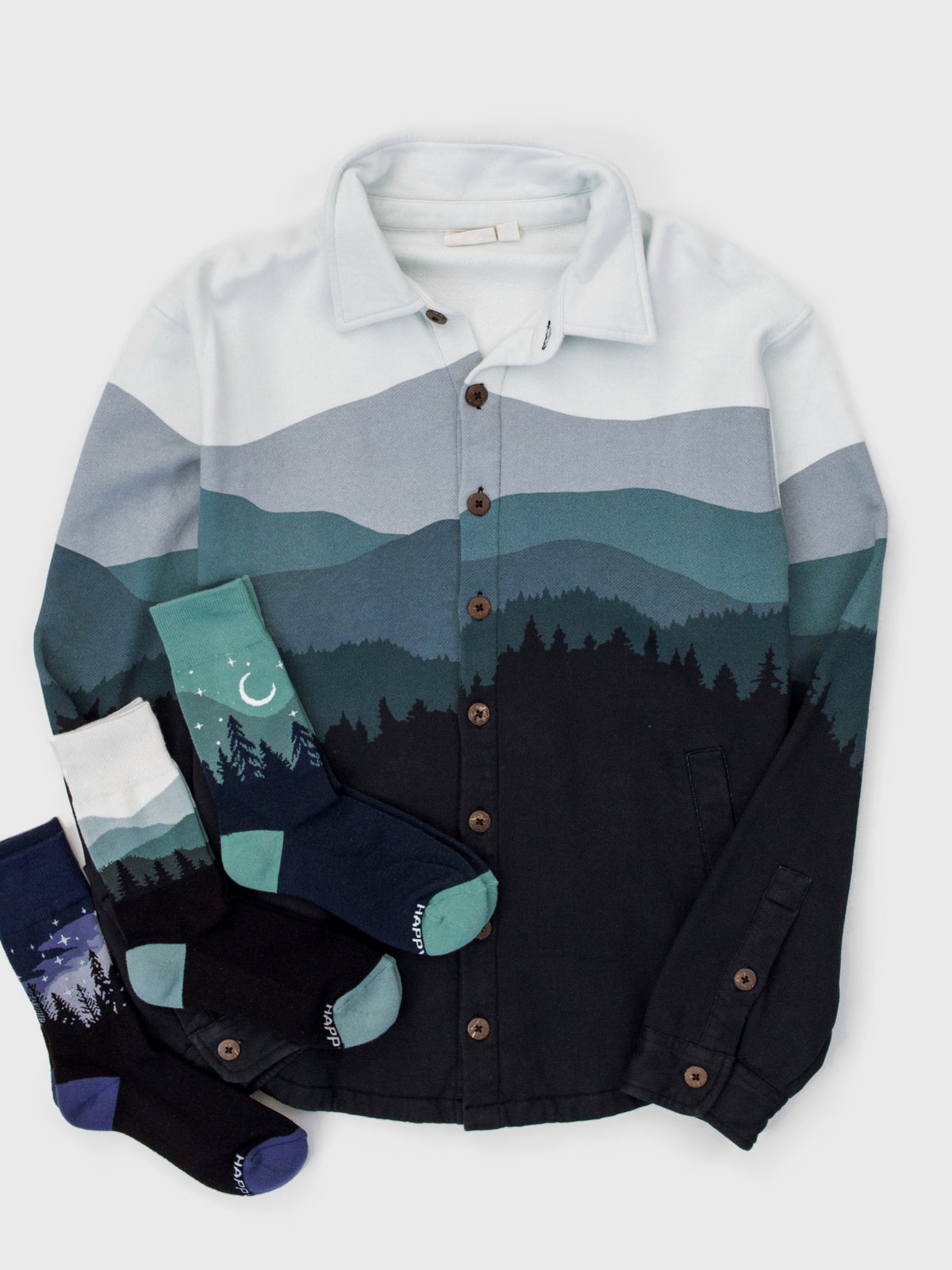 Smoky Mountains Blanket Shirt Bundle