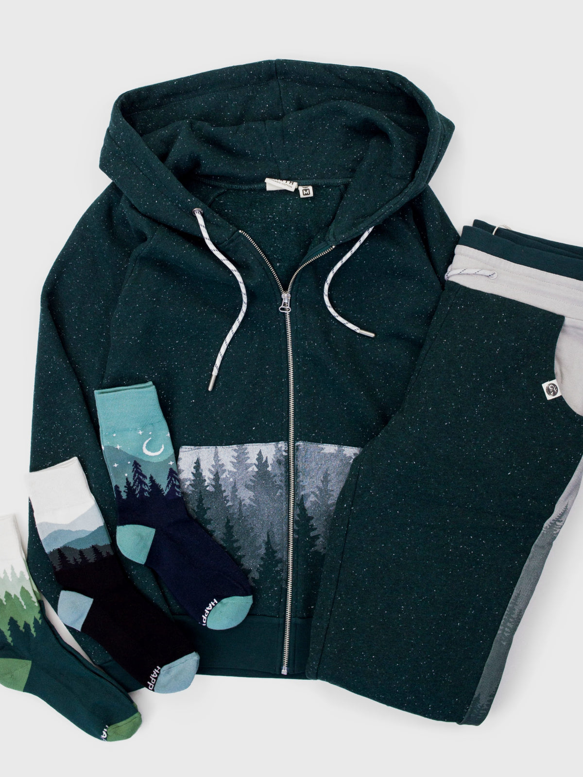 Cloud Forest Zip Hoodie Bundle