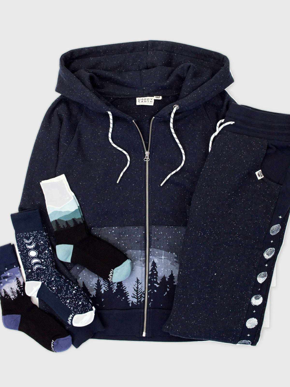 Starlit Night Zip Hoodie Bundle
