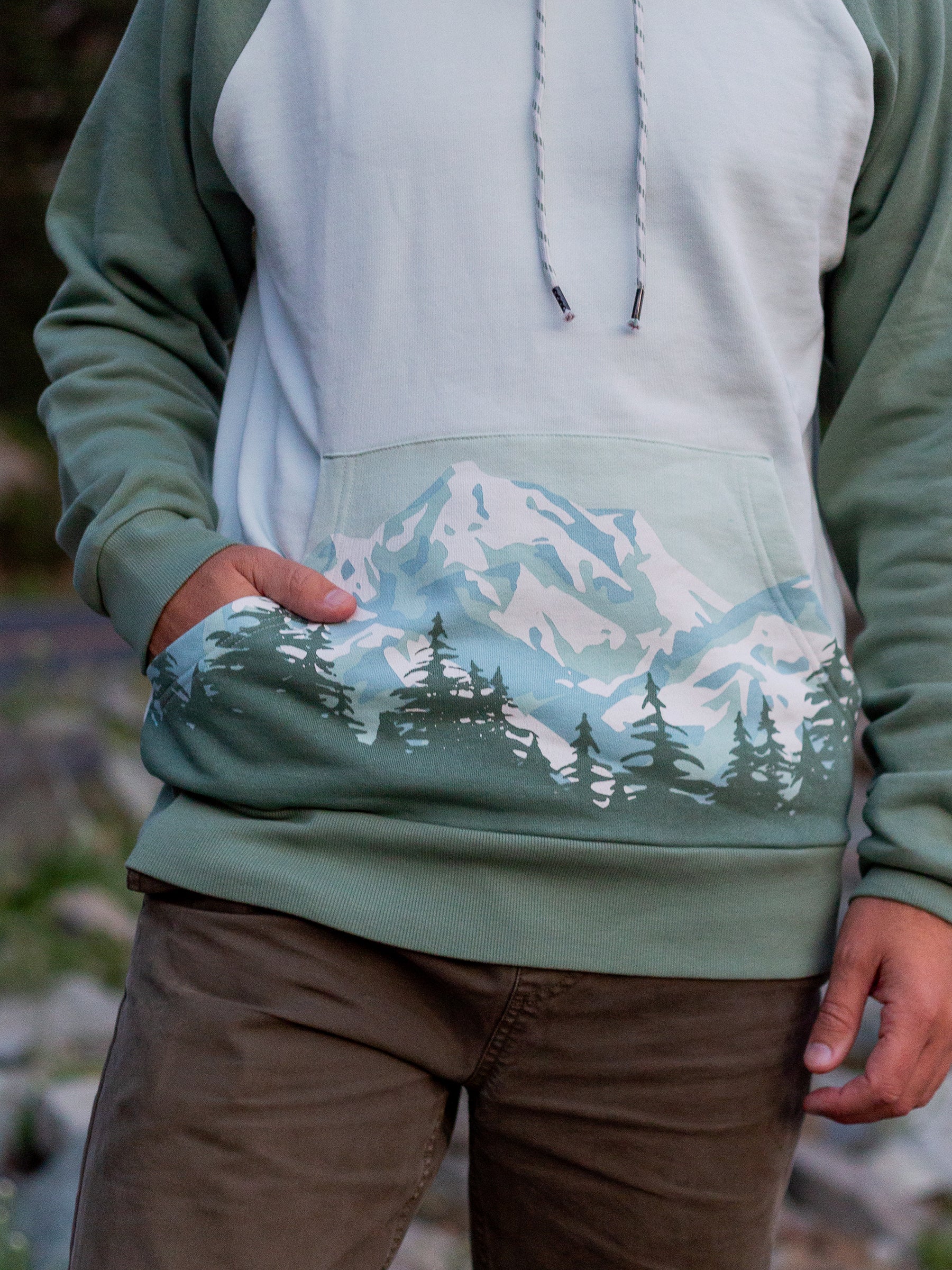 Cascadia Hoodie-Organic Hoodie-Happy Earth