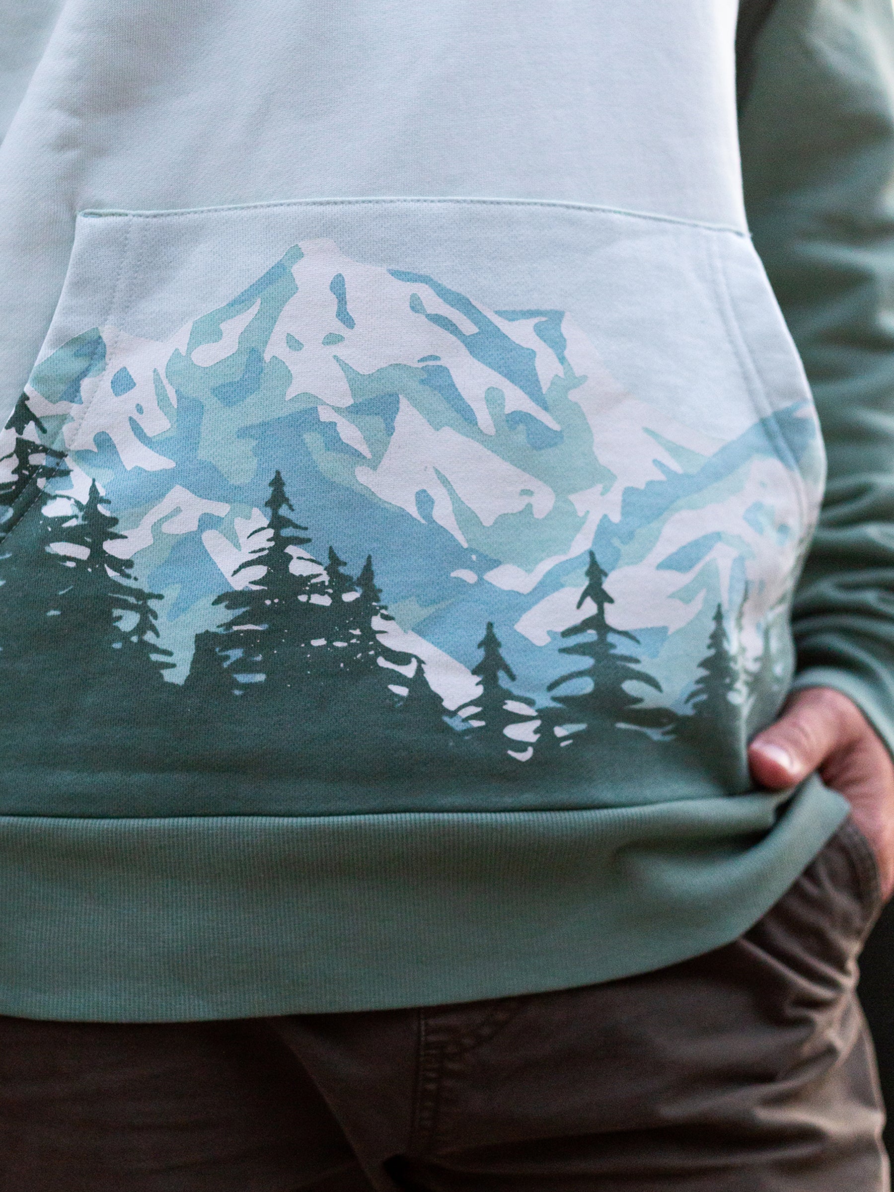 Cascadia Hoodie-Organic Hoodie-Happy Earth