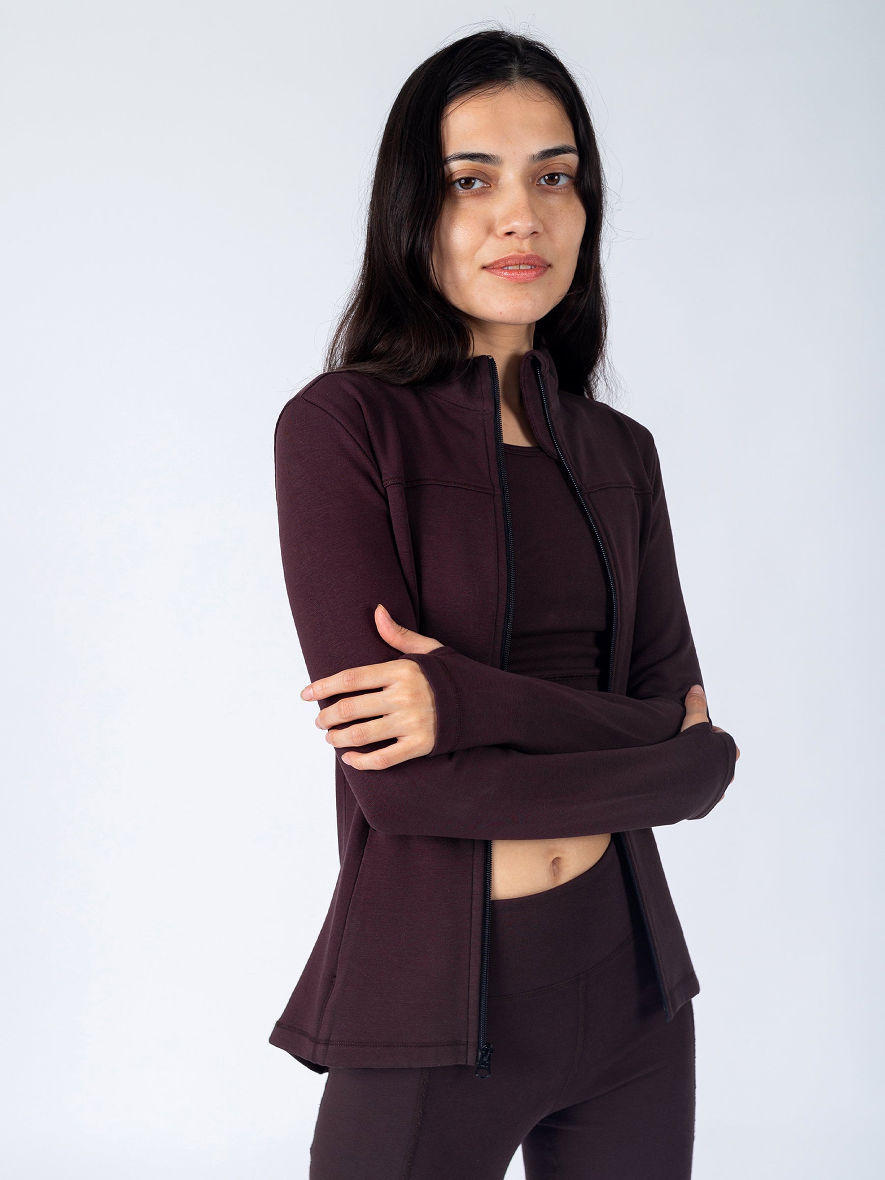 PlantTec™ Organic Contour Jacket | Espresso