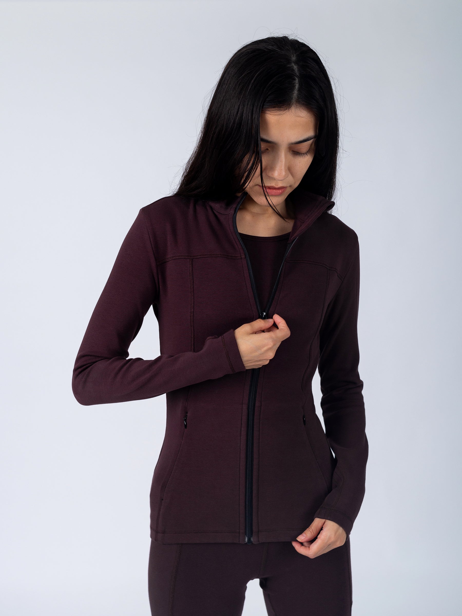 PlantTec™ Organic Contour Jacket | Espresso