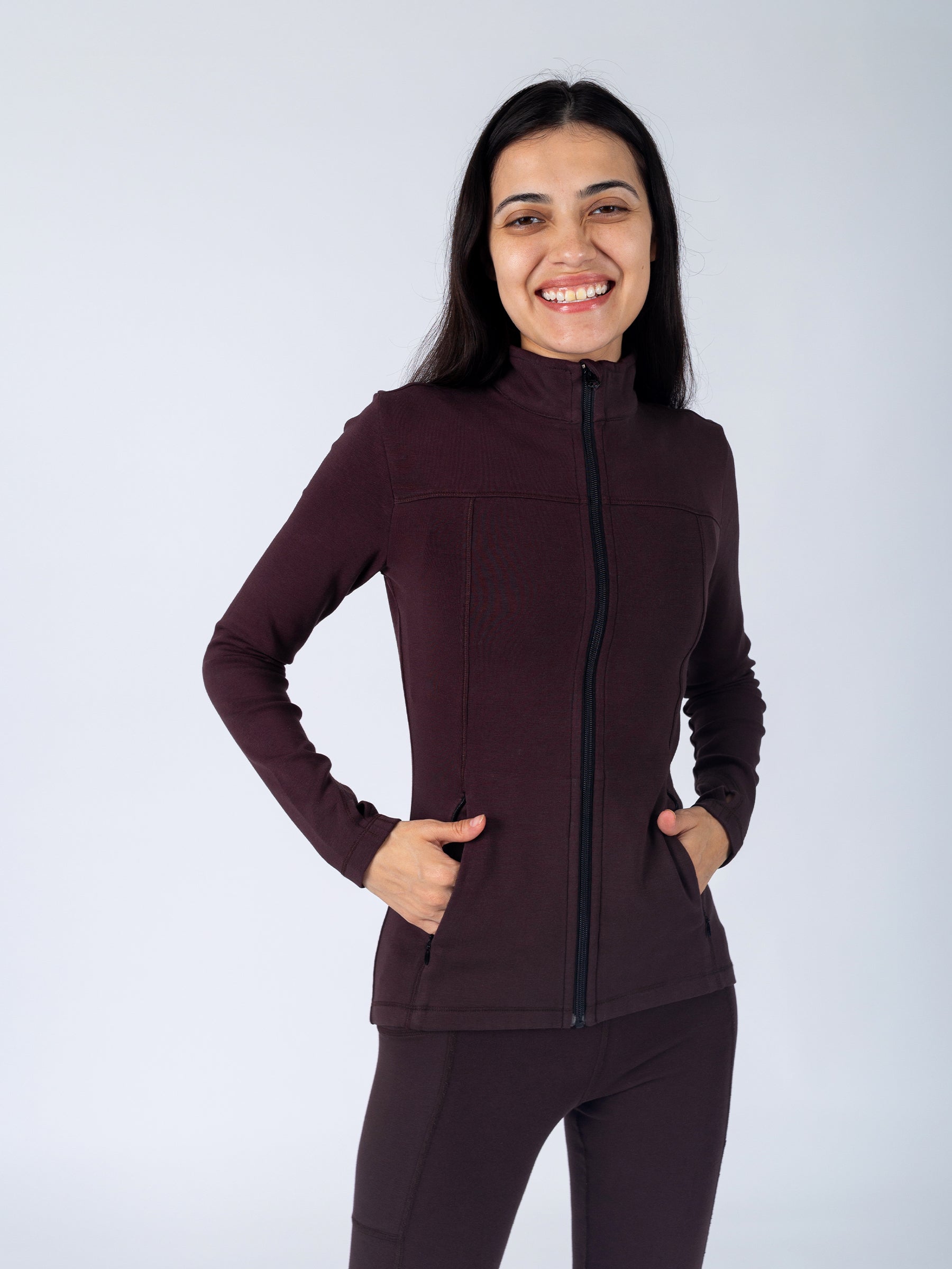 PlantTec™ Organic Contour Jacket | Espresso