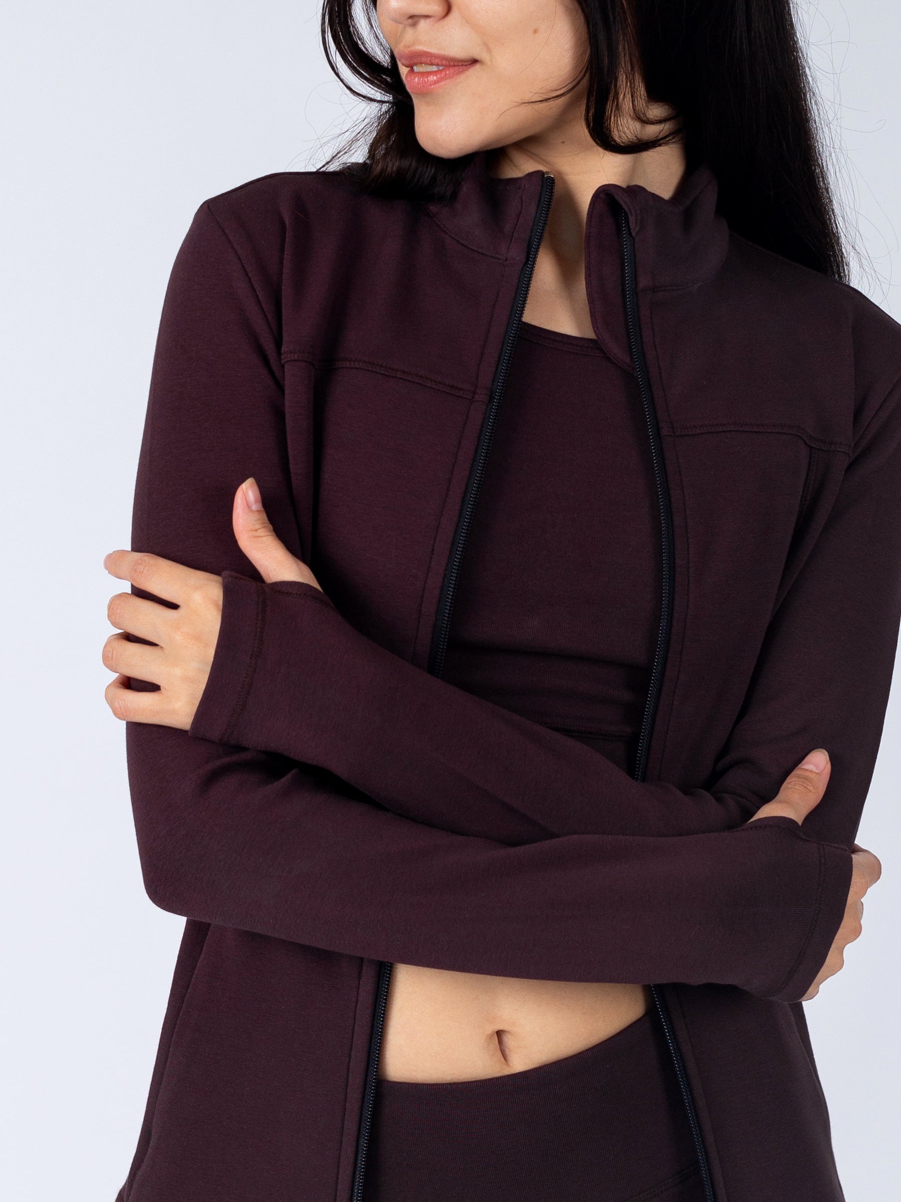 PlantTec™ Organic Contour Jacket | Espresso