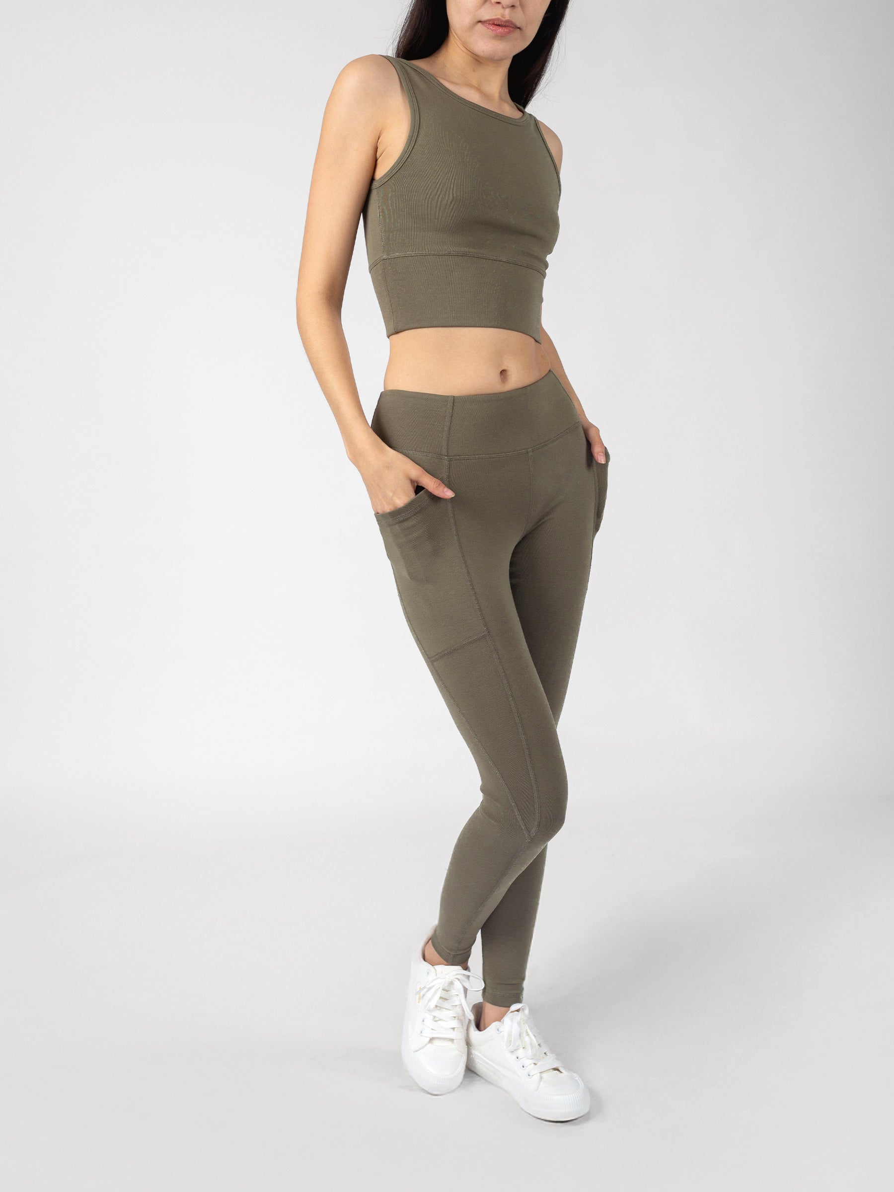 PlantTec™ Organic Leggings | Cypress