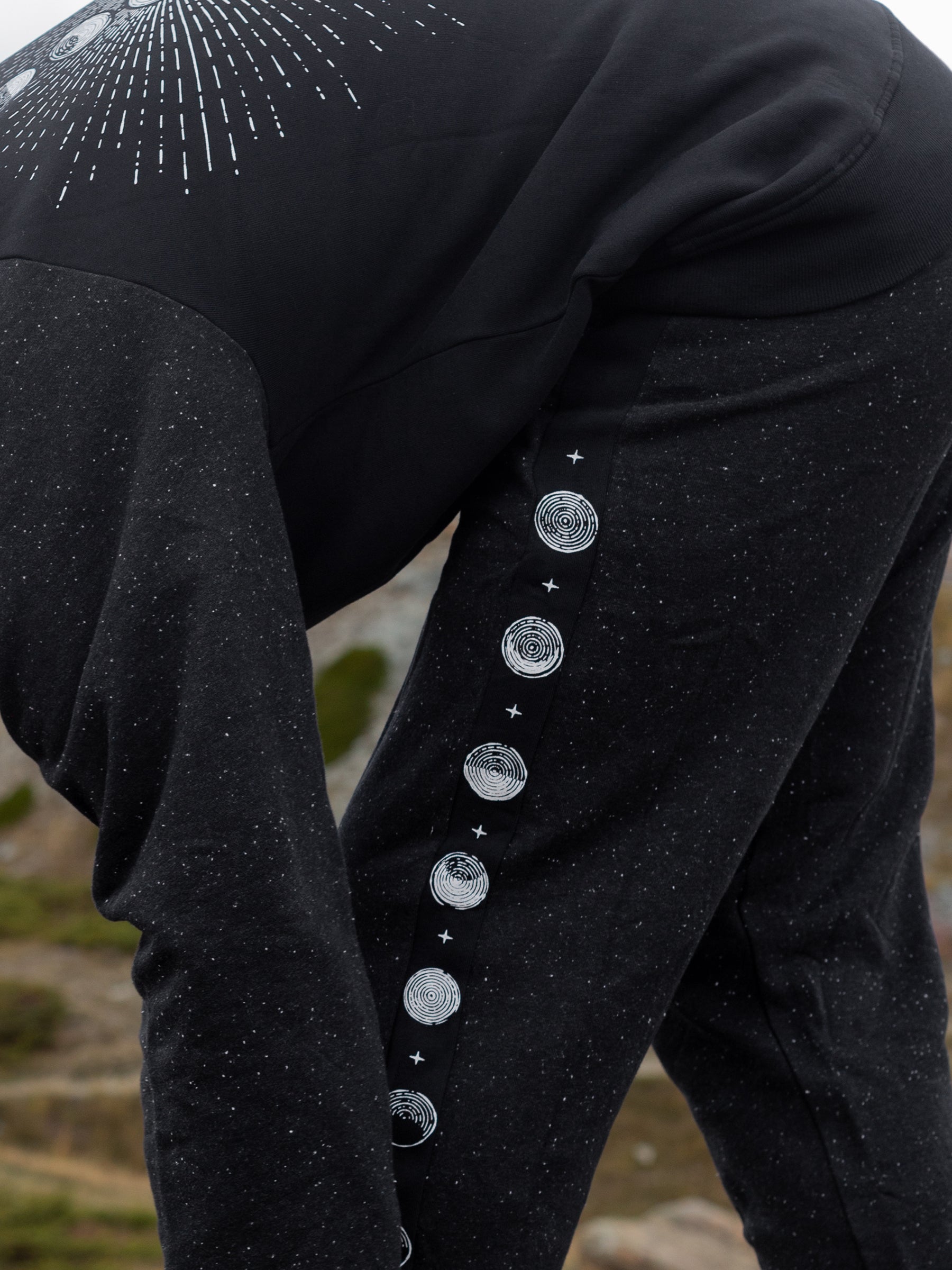 Dark Side Joggers, a Organic Joggers by Happy Earth Apparel