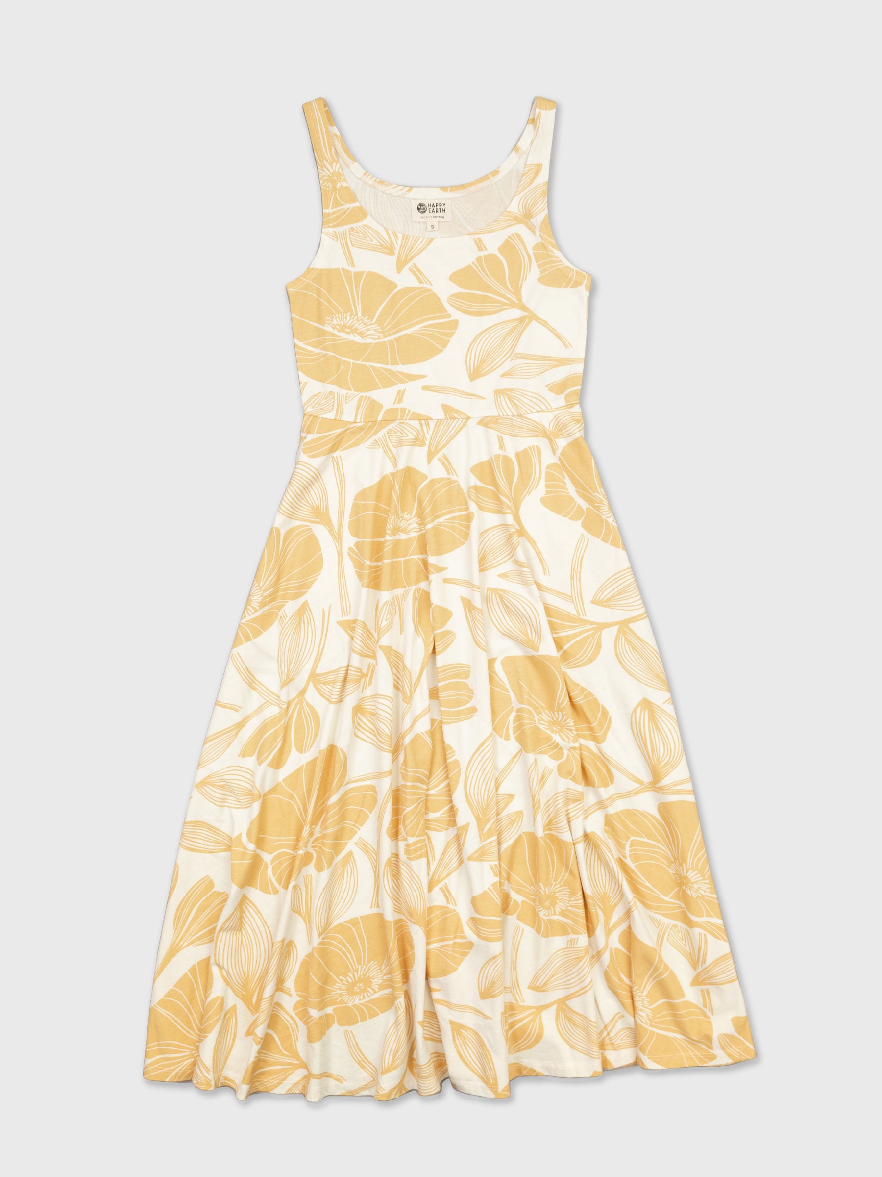 California Wild Poppies Flowy Tank