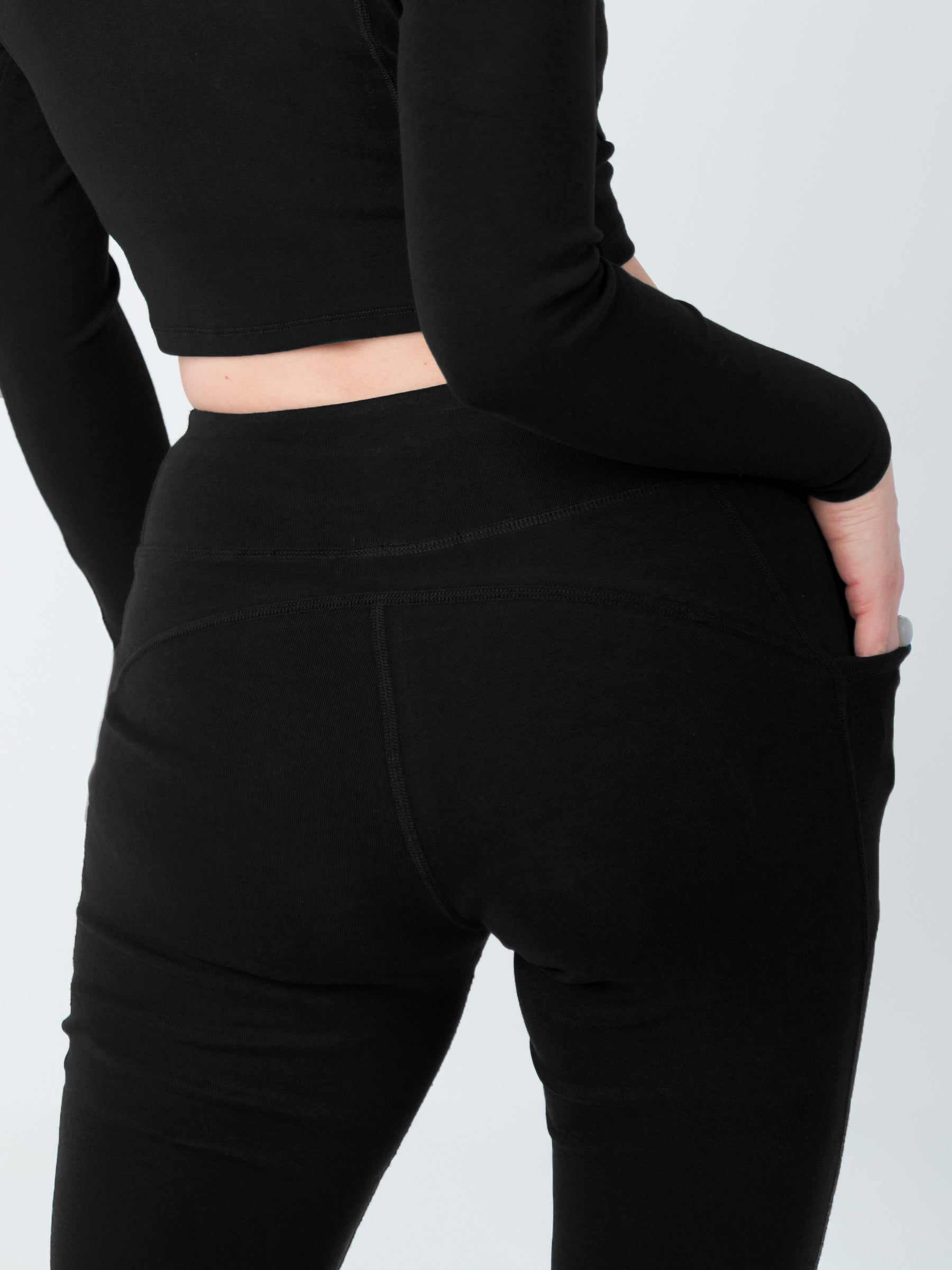 PlantTec™ Flare Leggings | Eclipse, a Organic Activewear by Happy Earth Apparel