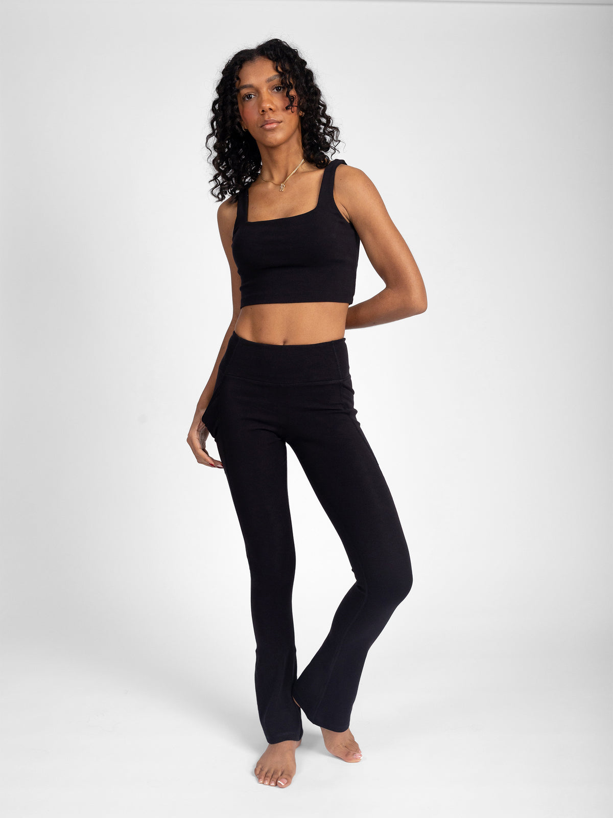PlantTec™ Organic Flare Leggings | Eclipse