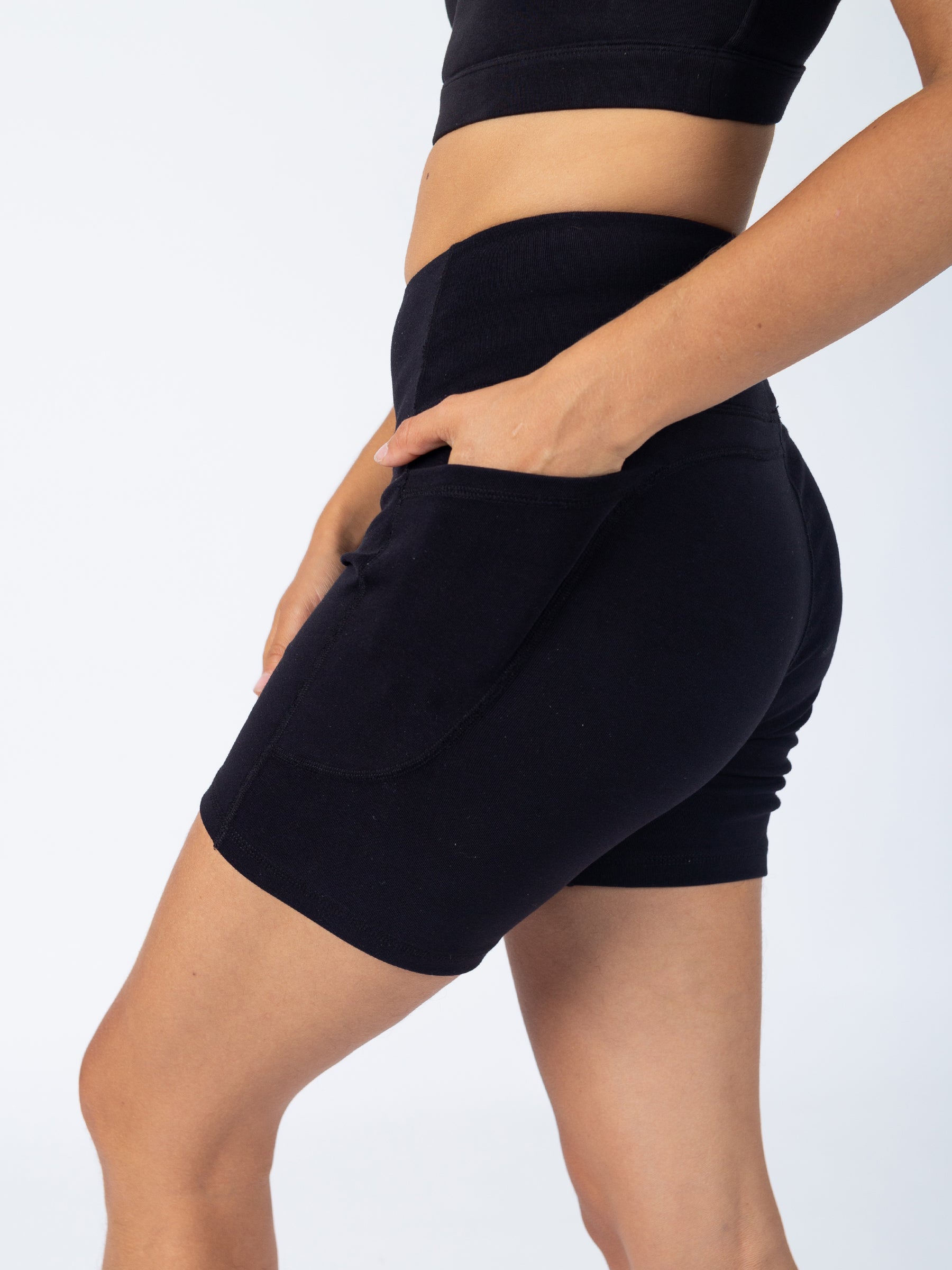 PlantTec™ Organic Shorts | Eclipse, a Organic Activewear by Happy Earth Apparel