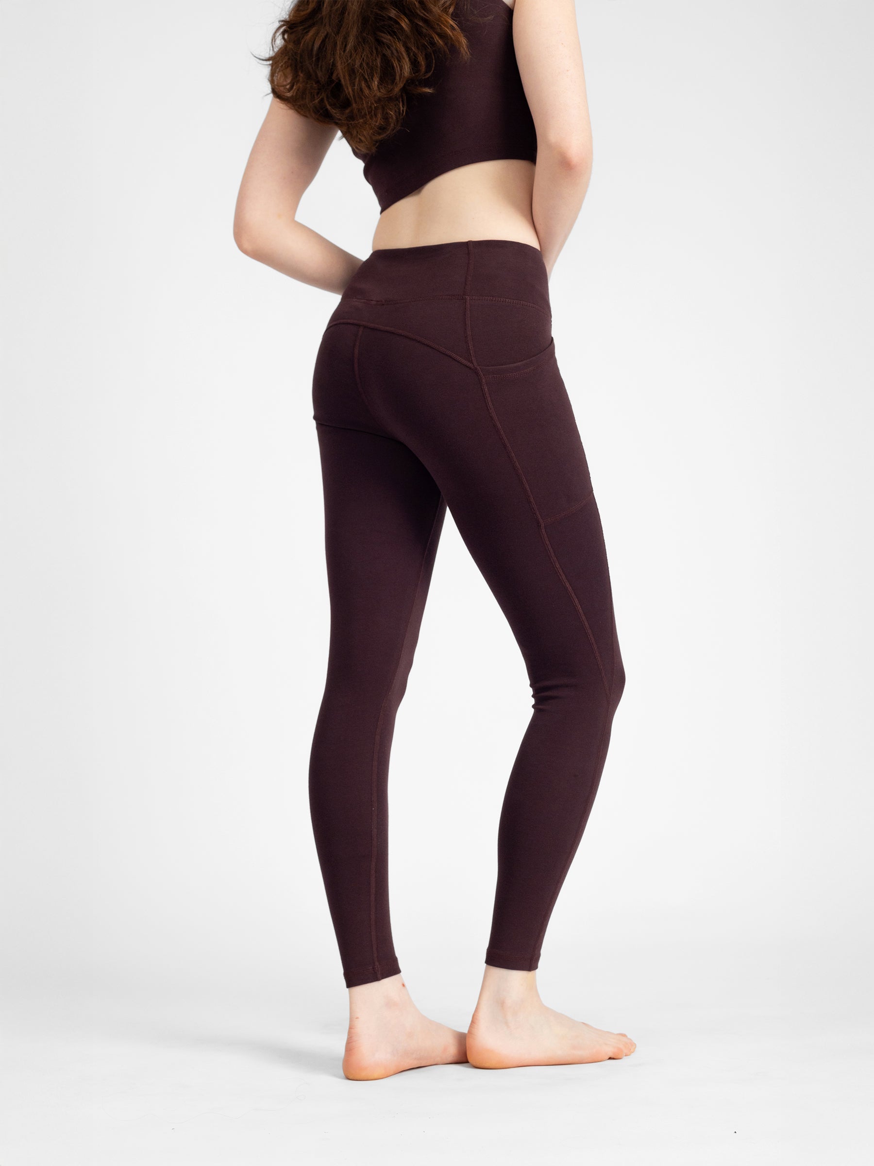 PlantTec™ Organic Leggings | Espresso