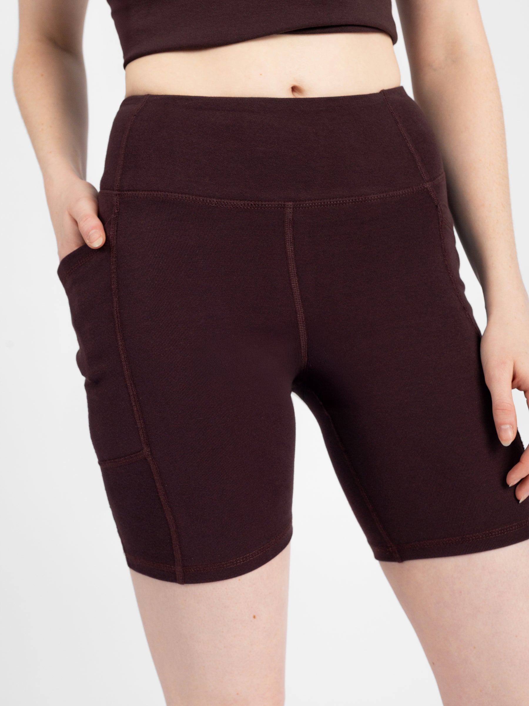 PlantTec™ Organic Shorts | Espresso