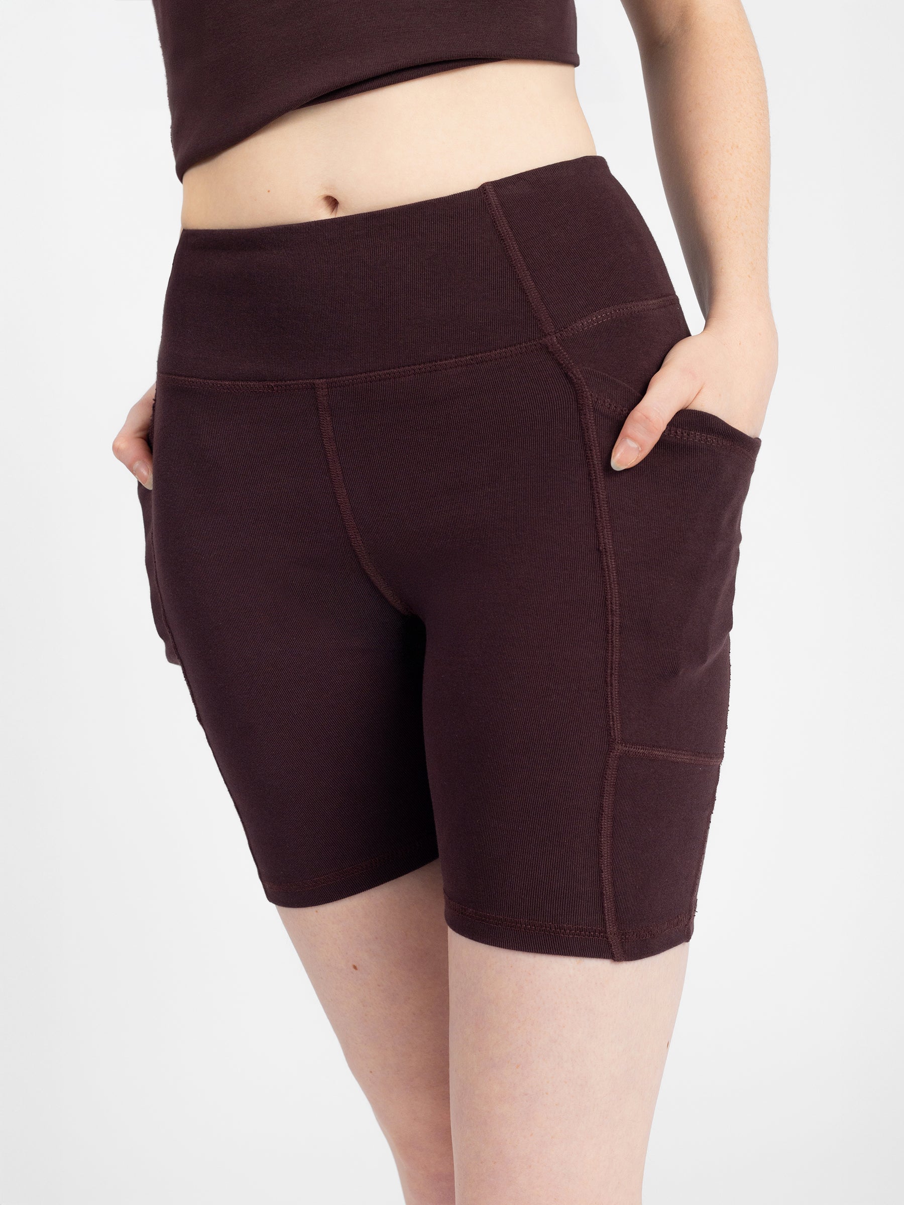 PlantTec™ Organic Shorts | Espresso