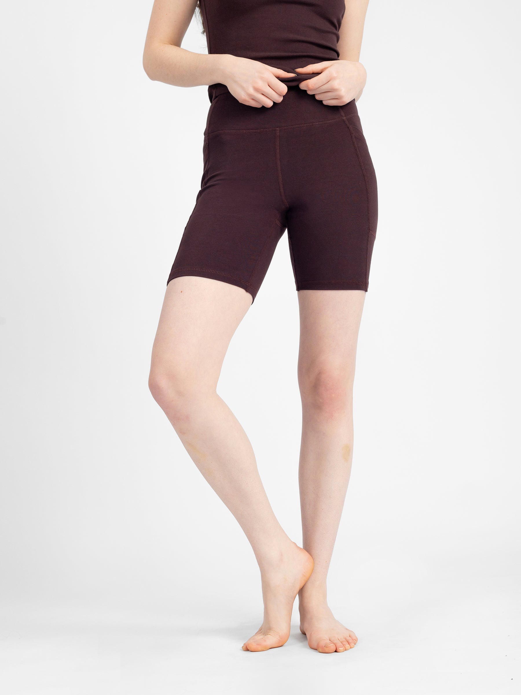 PlantTec™ Organic Shorts | Espresso