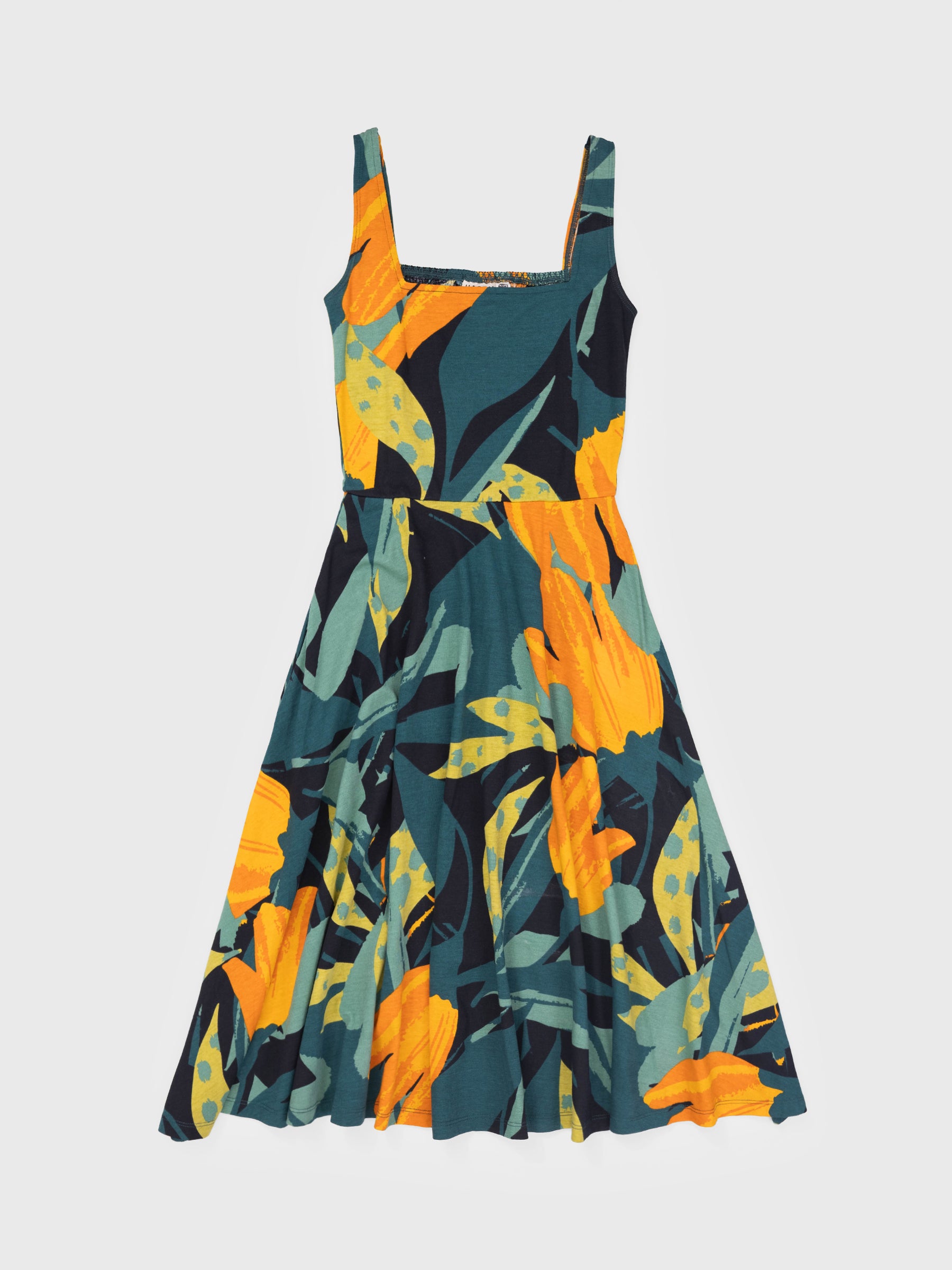 Women's Organic Cotton Midi Dress | Hanalei 2X Women's Organic Cotton Midi Dress | Hanalei 2X