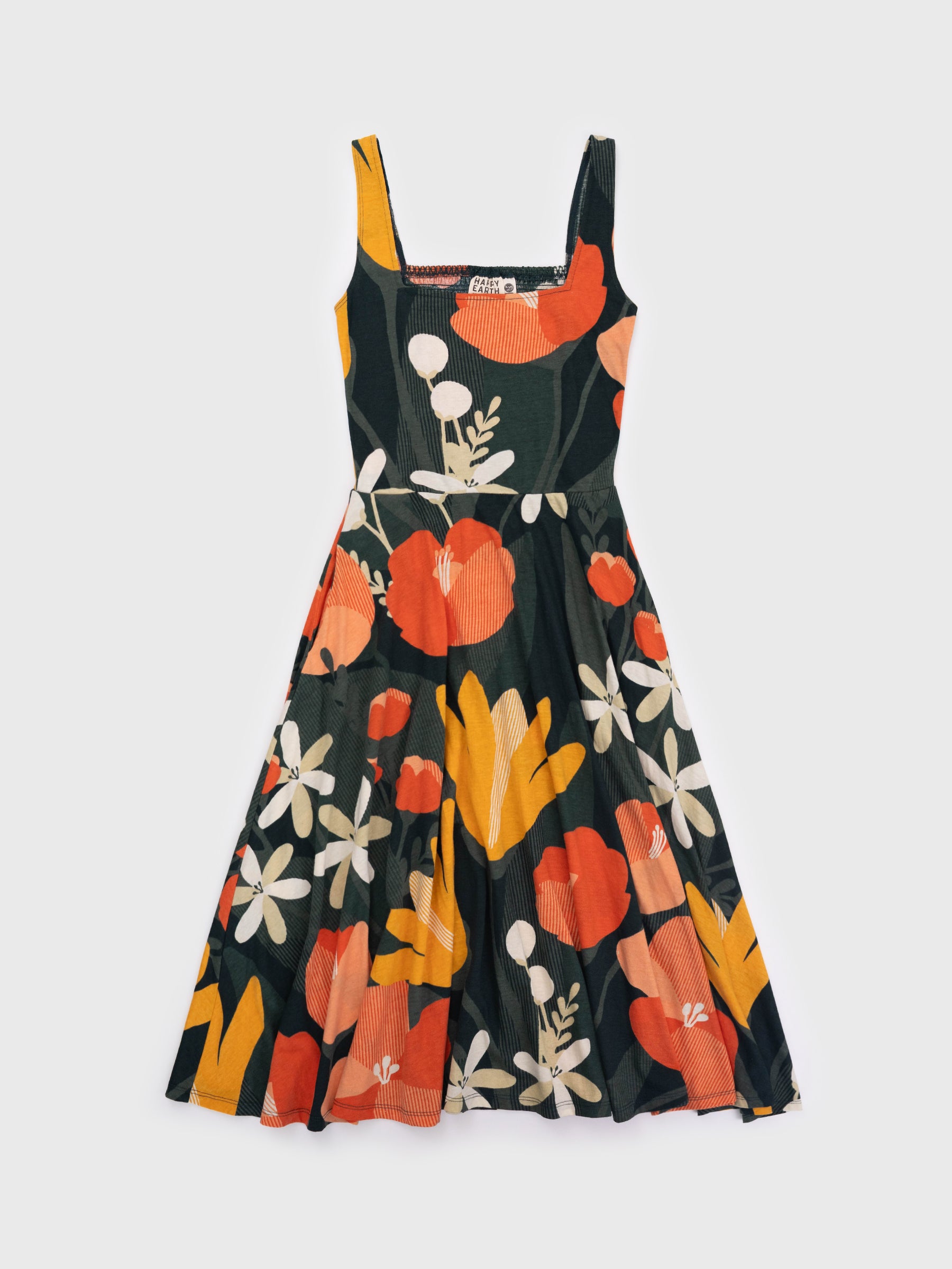 Women's Organic Cotton Midi Dress