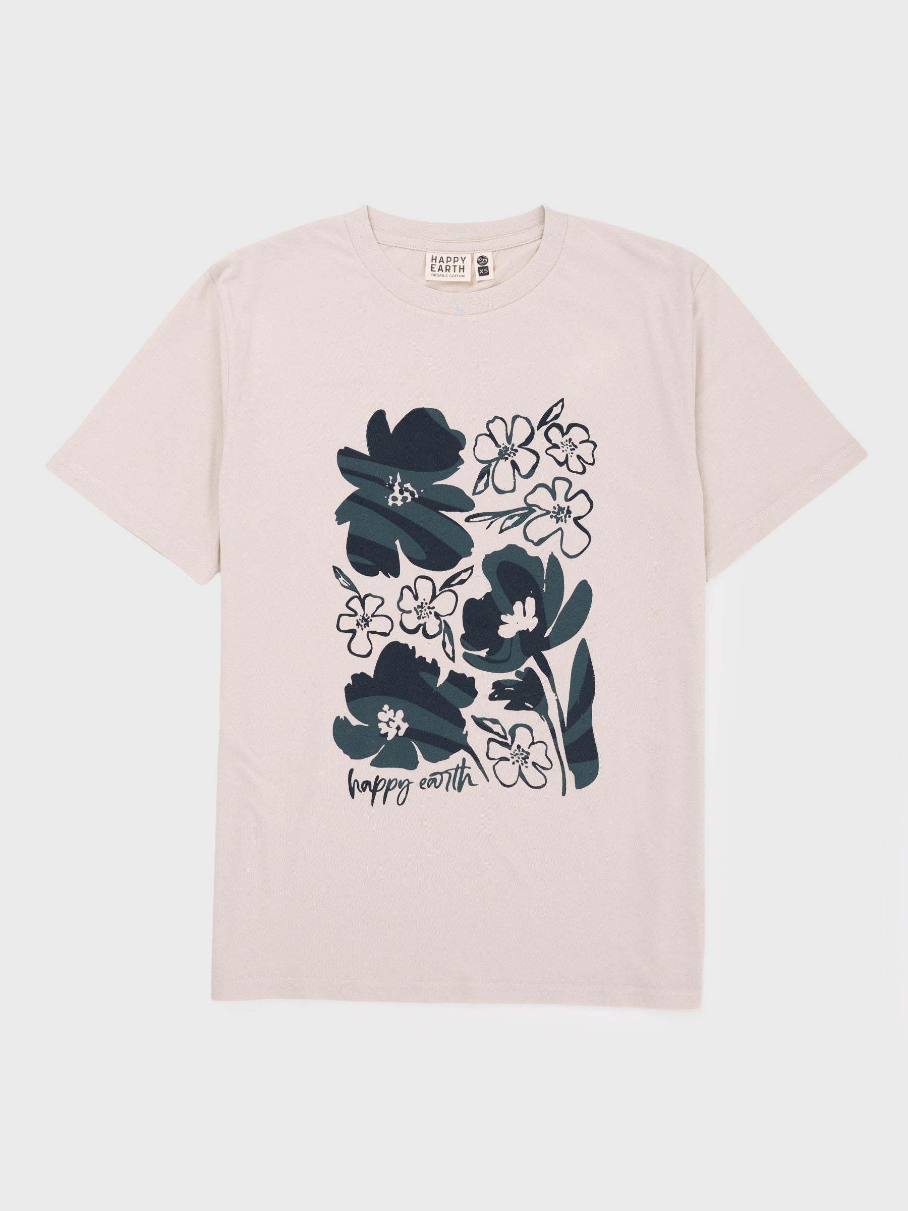 Organic Cotton Relaxed Fit Tee | Flora