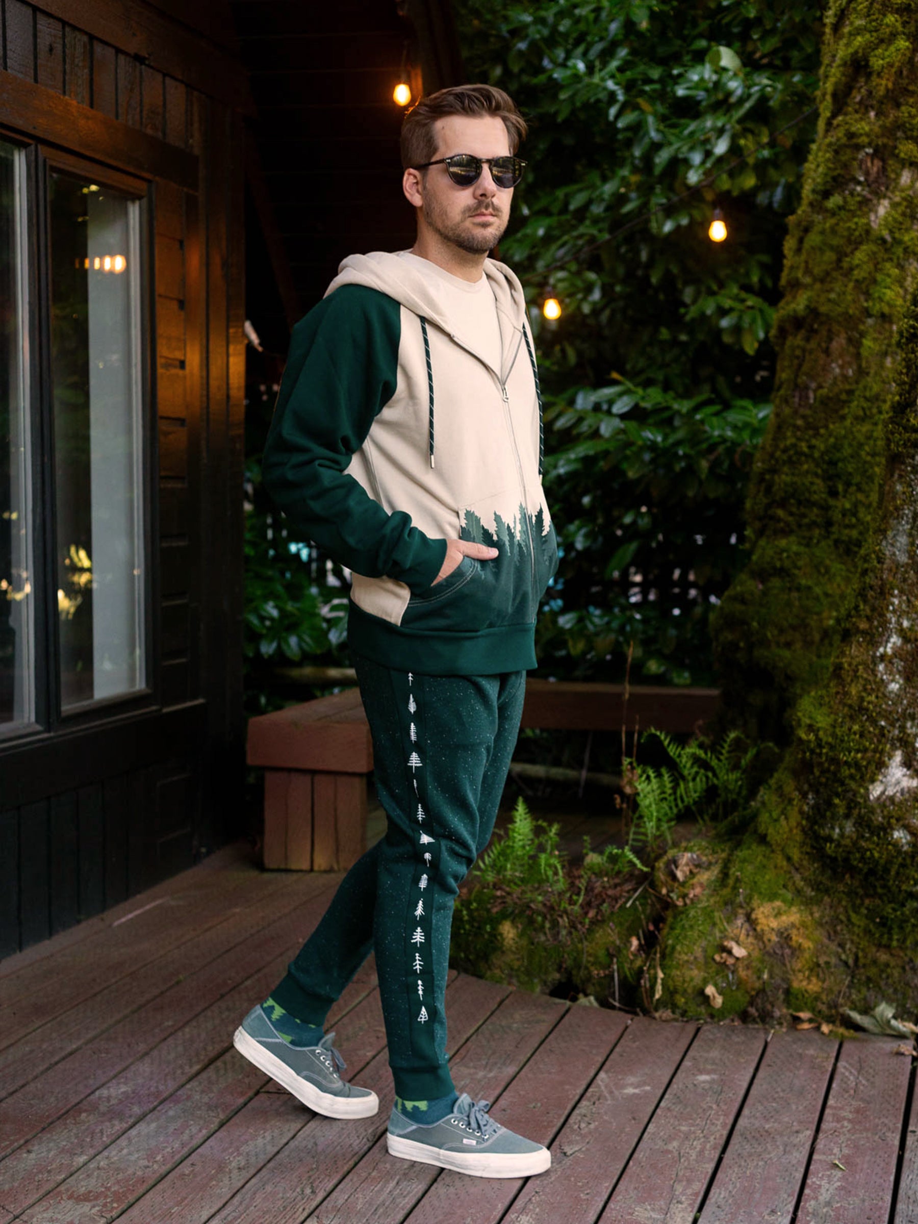 Forest Joggers, a Organic Joggers by Happy Earth Apparel