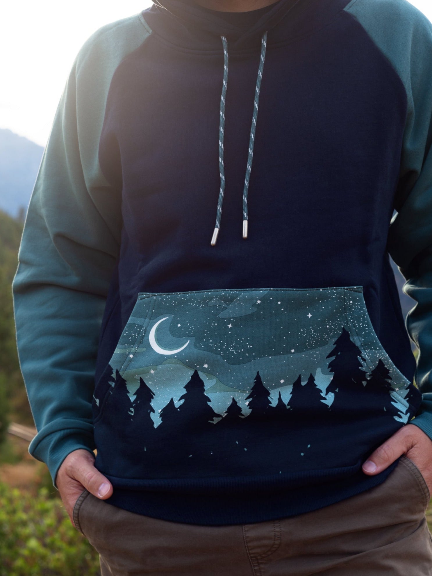 Aurora Hoodie, a Organic Hoodie by Happy Earth Apparel
