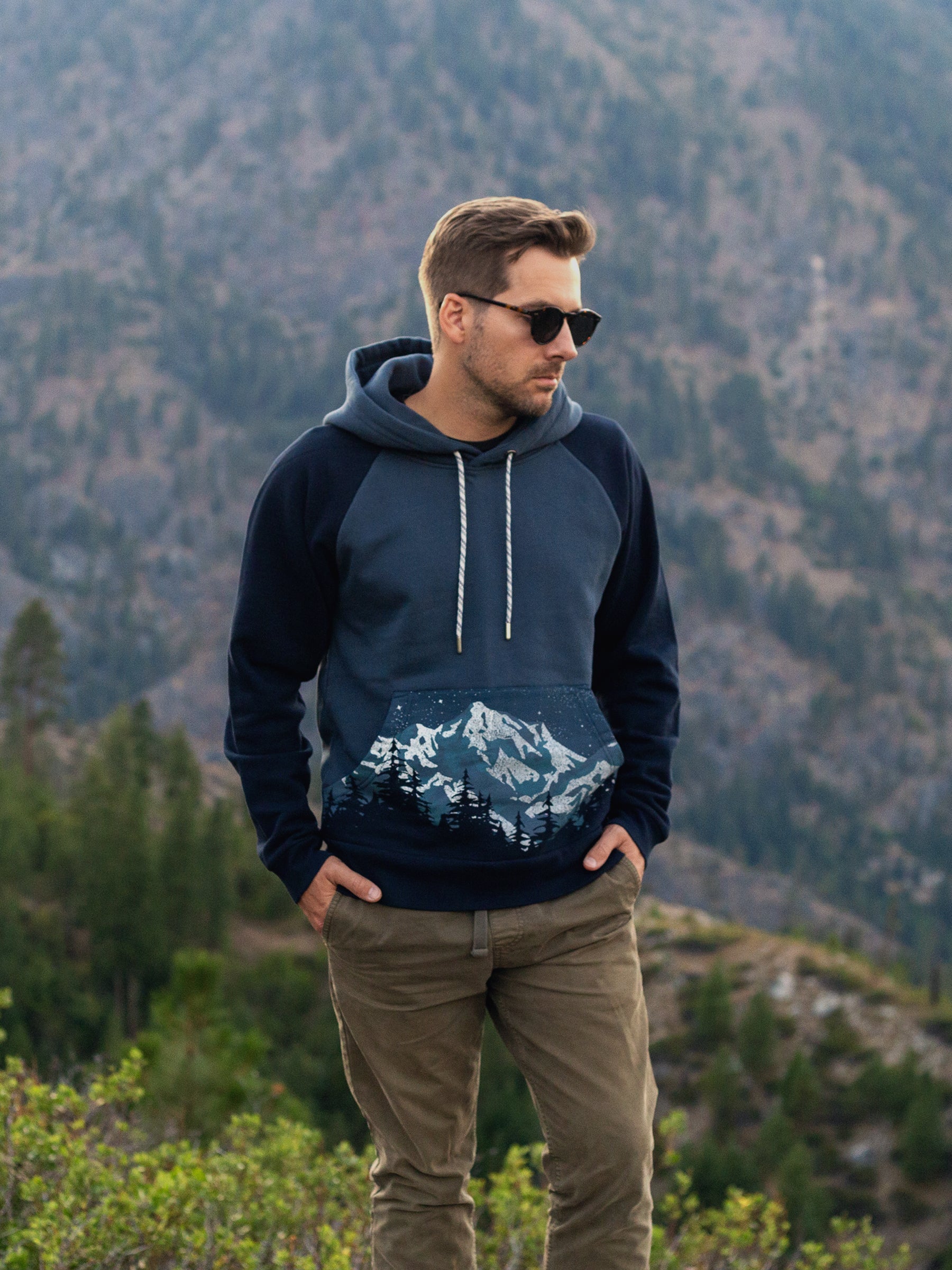Cascadian Night Hoodie