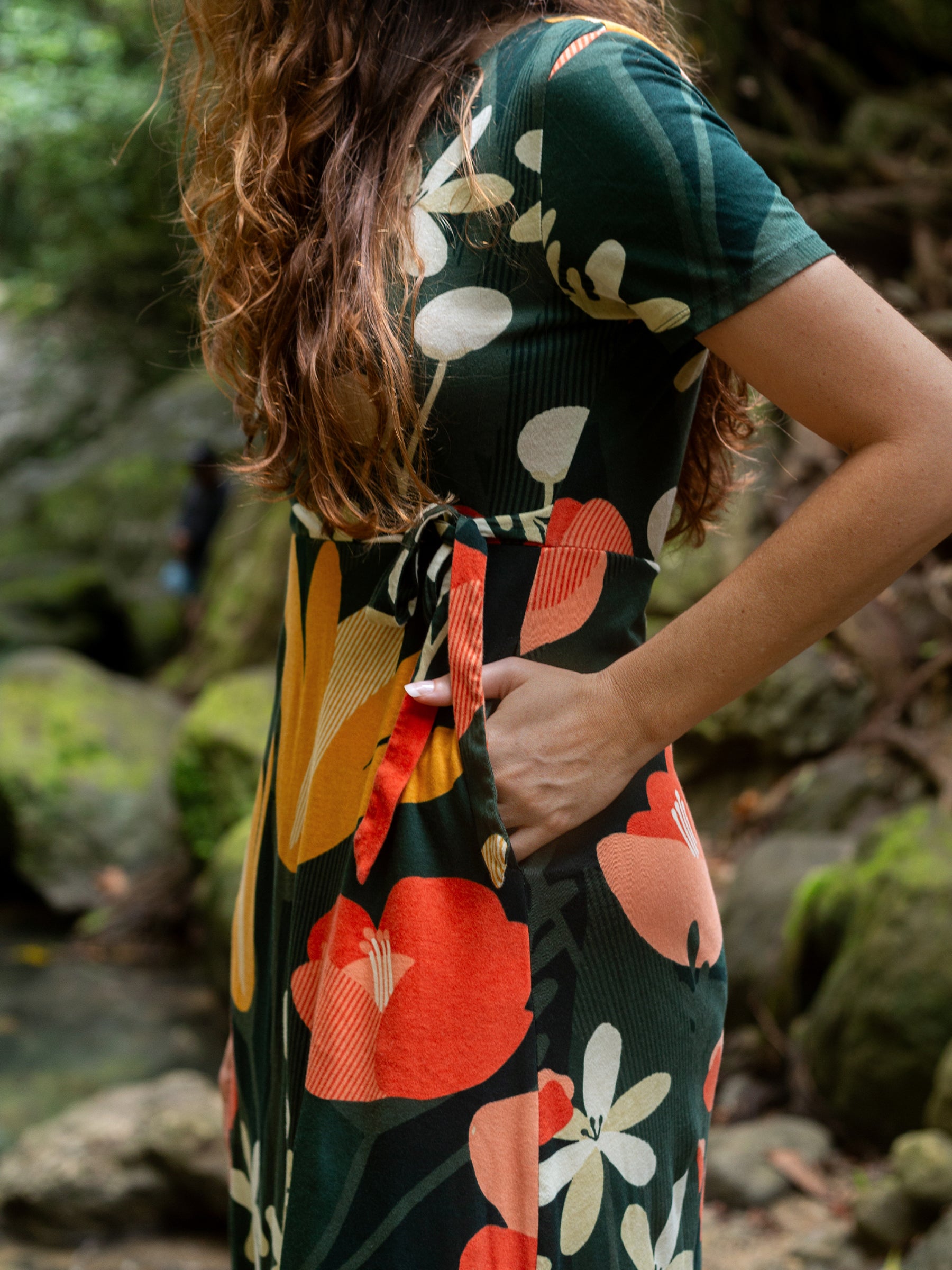 Isla Midi Dress | Paradise-Organic Dress-Happy Earth