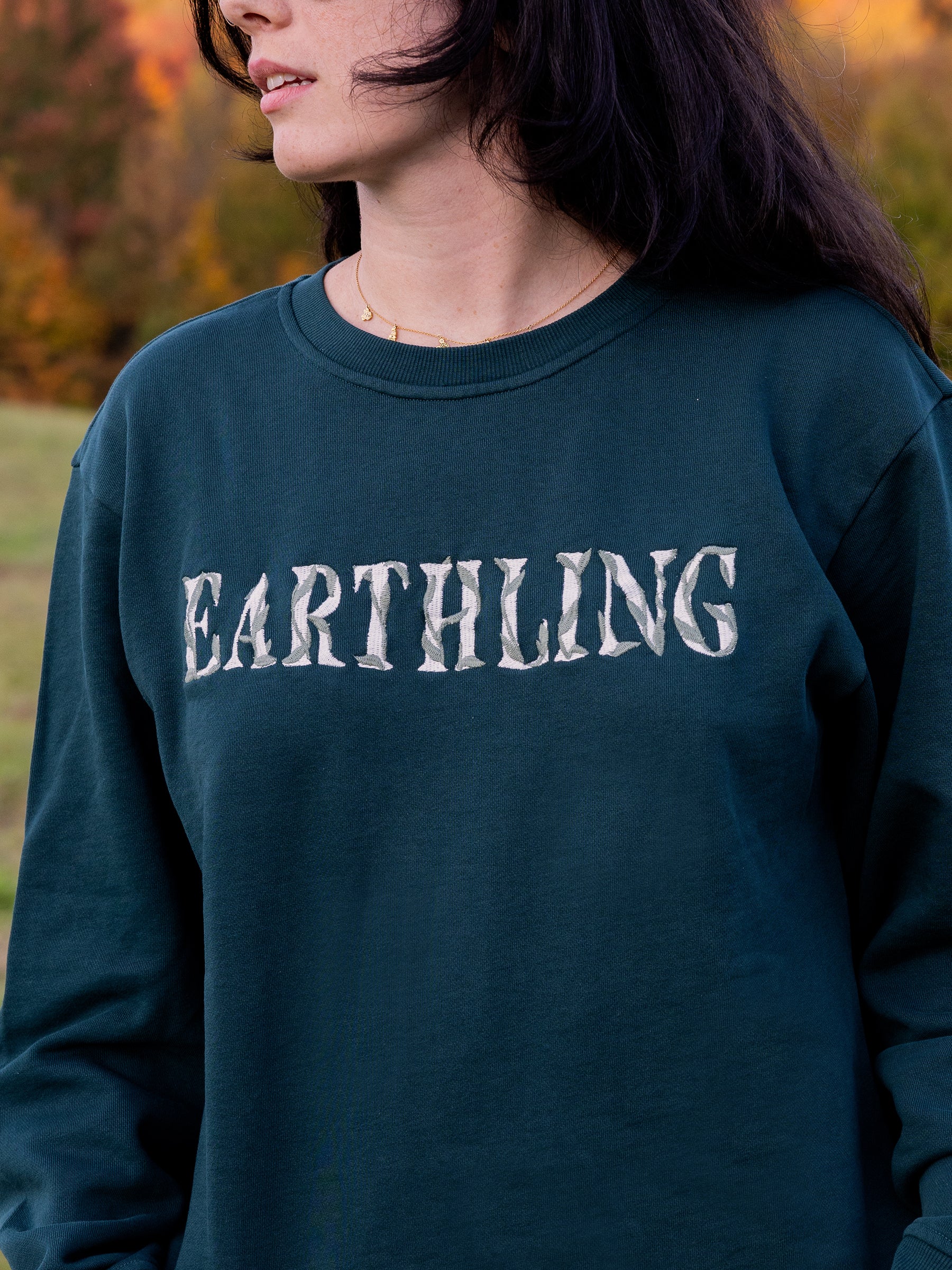 Ivy Earthling Pullover-Organic Sweatshirt-Happy Earth