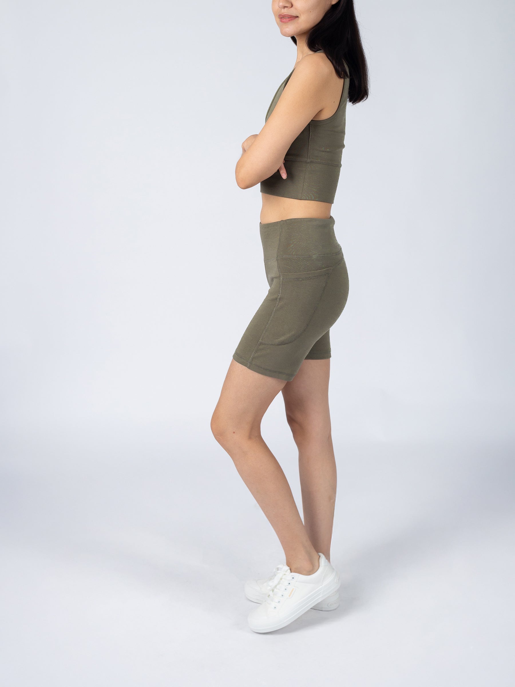 PlantTec™ Organic Shorts | Cypress, a Organic Activewear by Happy Earth Apparel