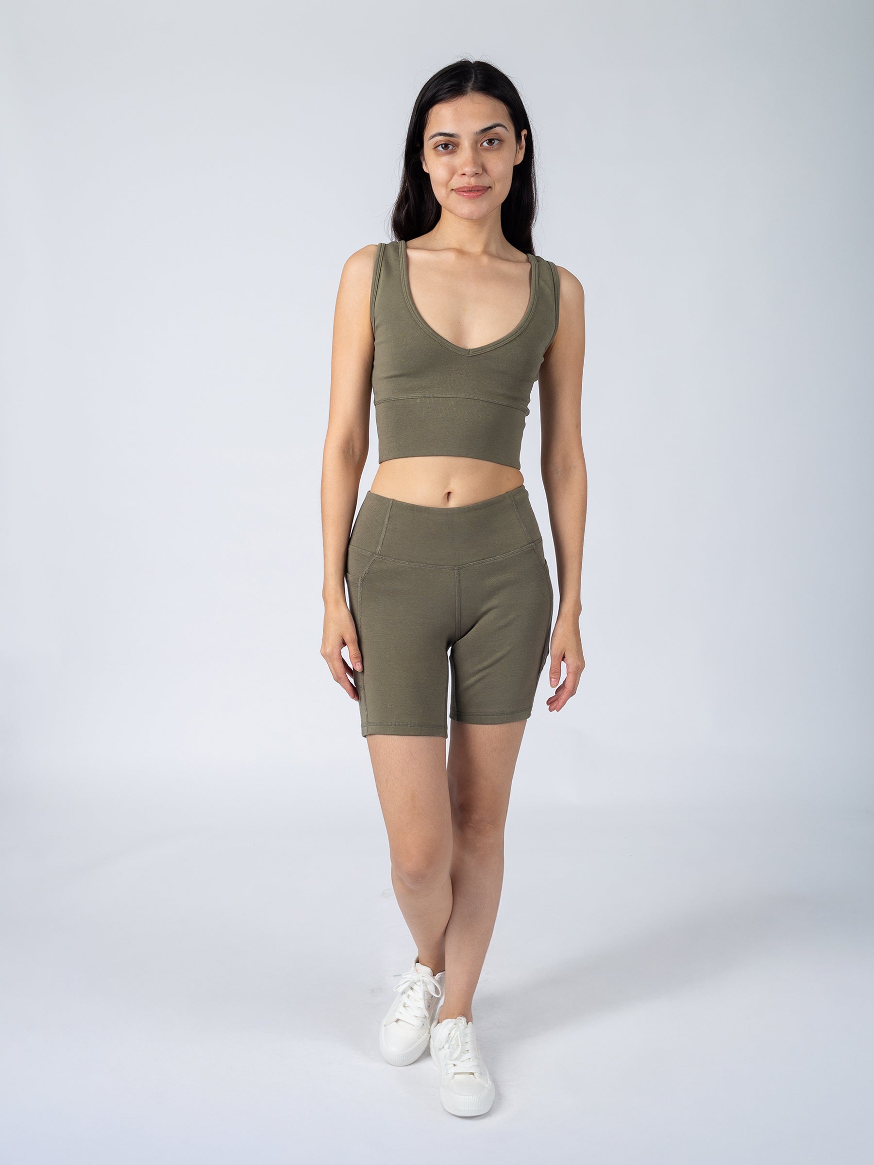 PlantTec™ Organic Shorts | Cypress, a Organic Activewear by Happy Earth Apparel