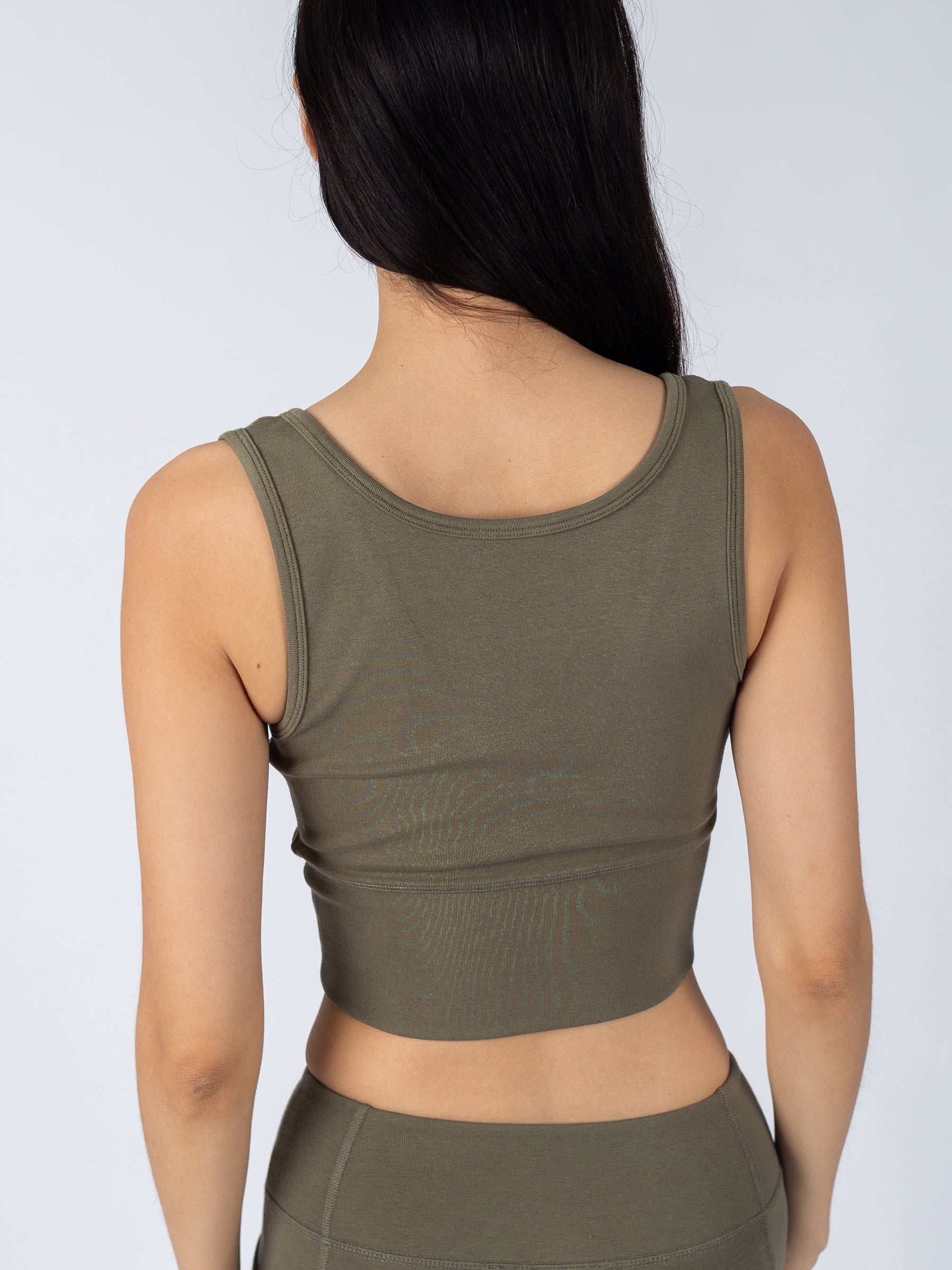 PlantTec™ Organic Reversible Tank | Cypress, a Organic Activewear by Happy Earth Apparel