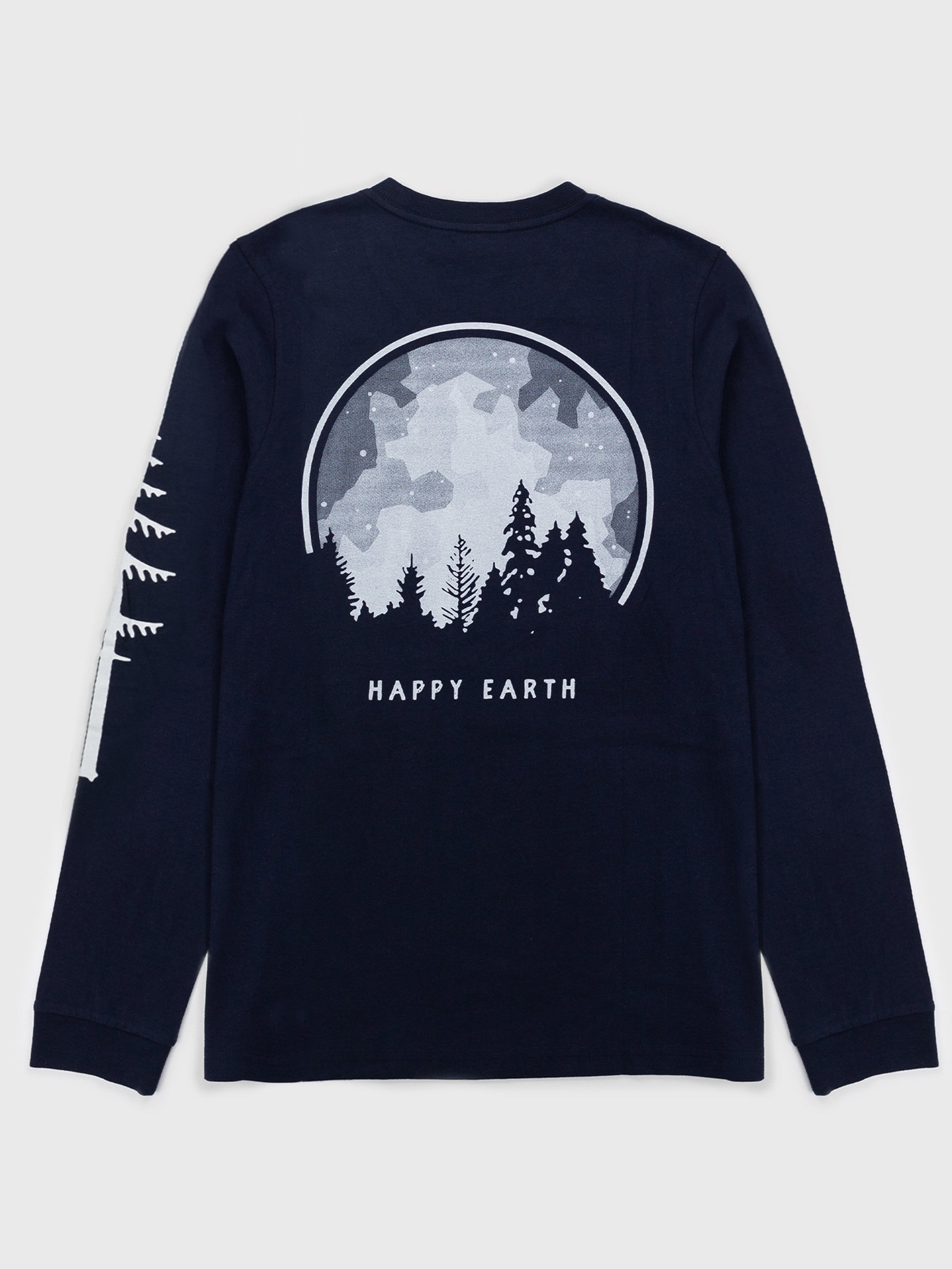 Supernal Nyx Tee, a Organic Long Sleeve Tee by Happy Earth Apparel