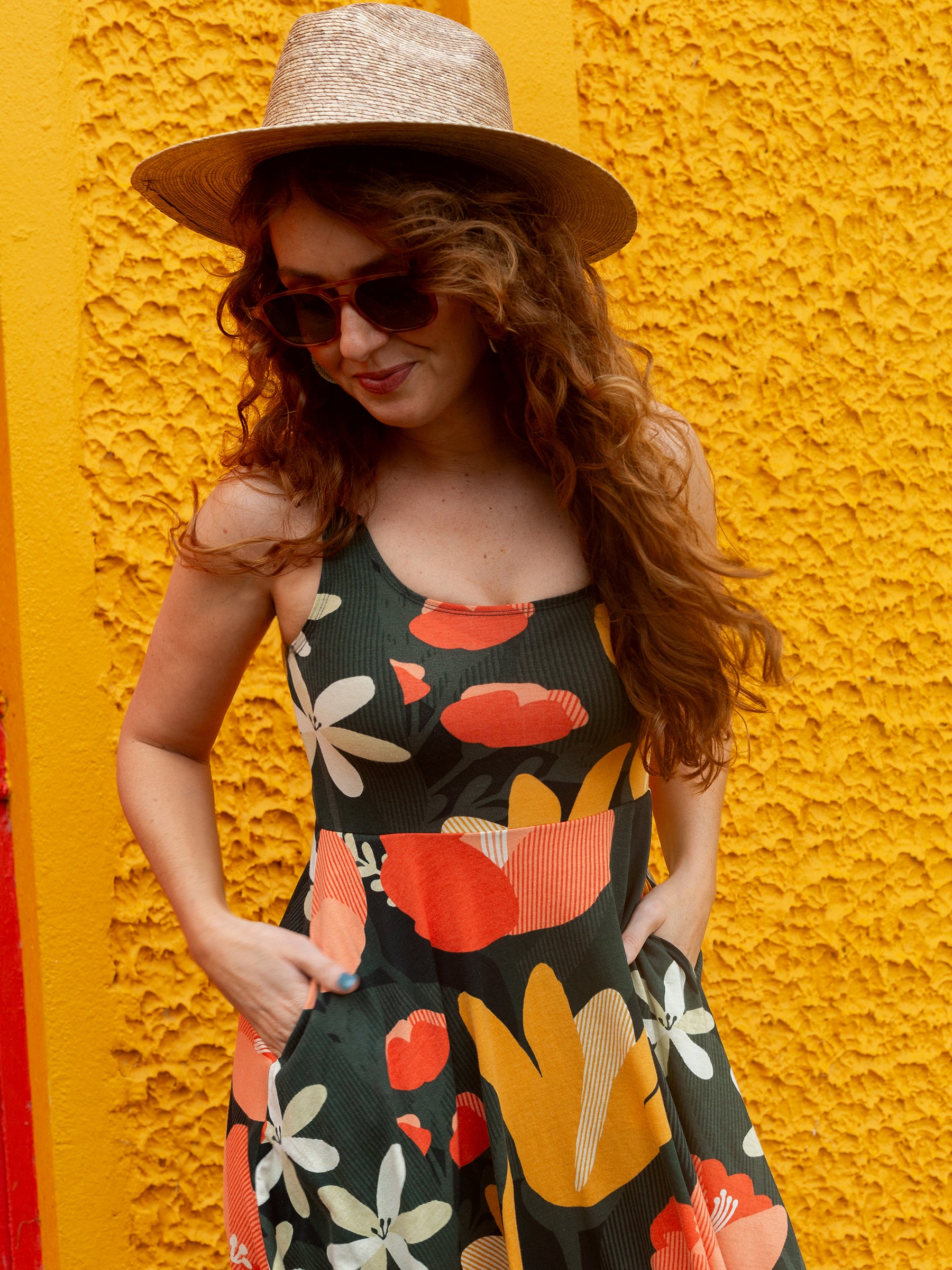 Lily Midi Dress | Paradise-Organic Dress-Happy Earth