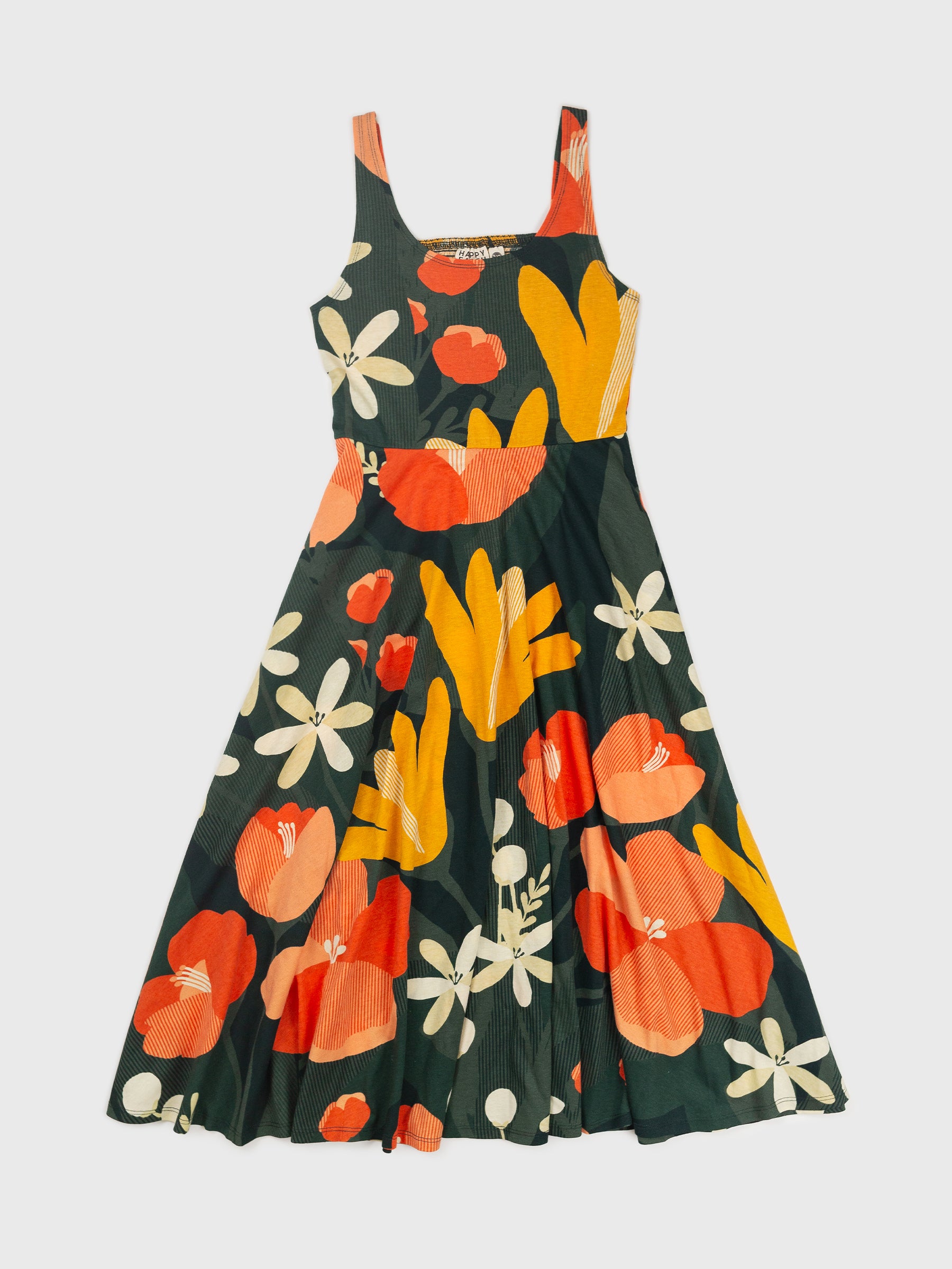 Lily Midi Dress | Paradise-Organic Dress-Happy Earth