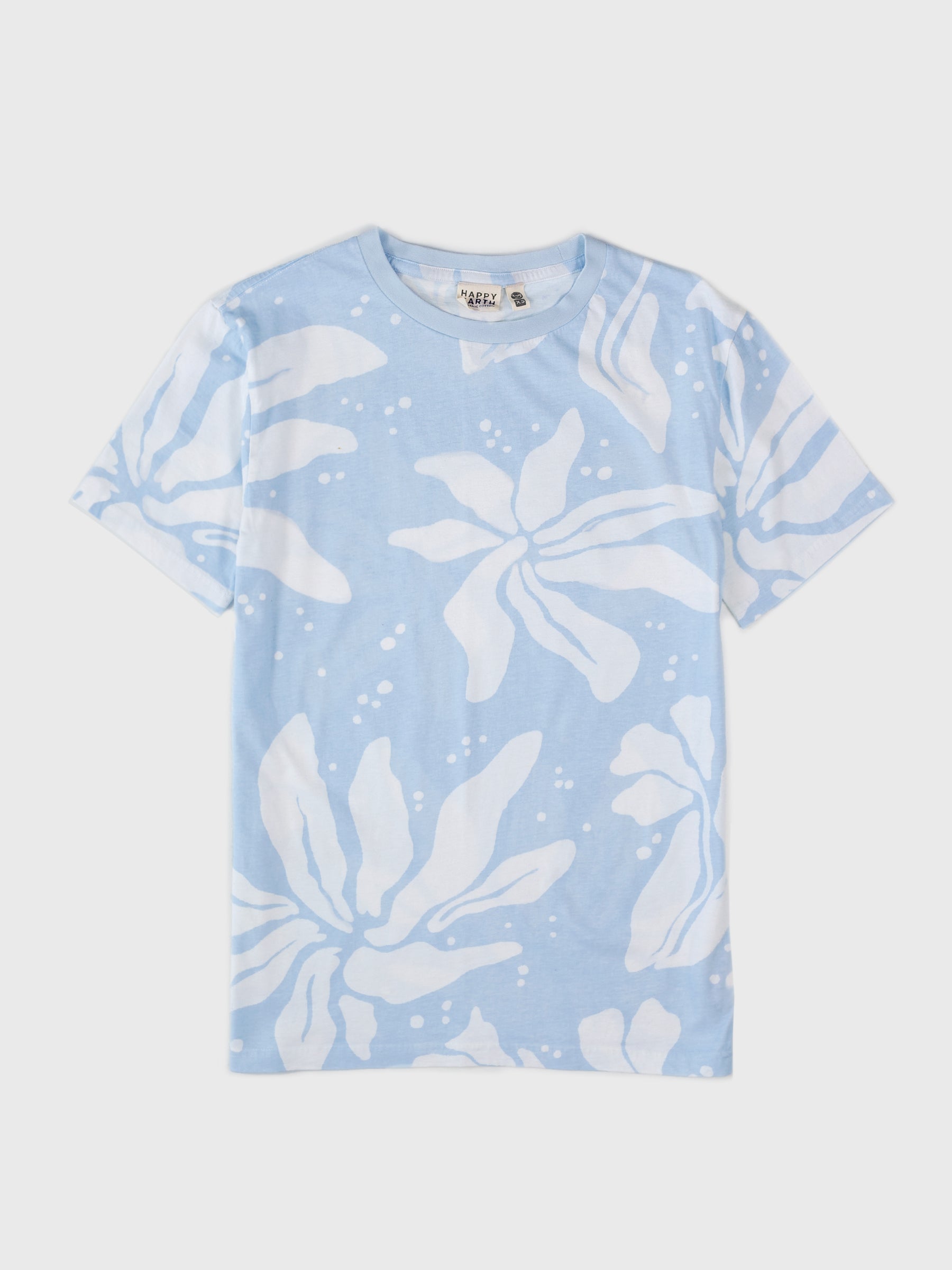 Low Tide Tee | Naupaka Blossom-Organic Tee-Happy Earth