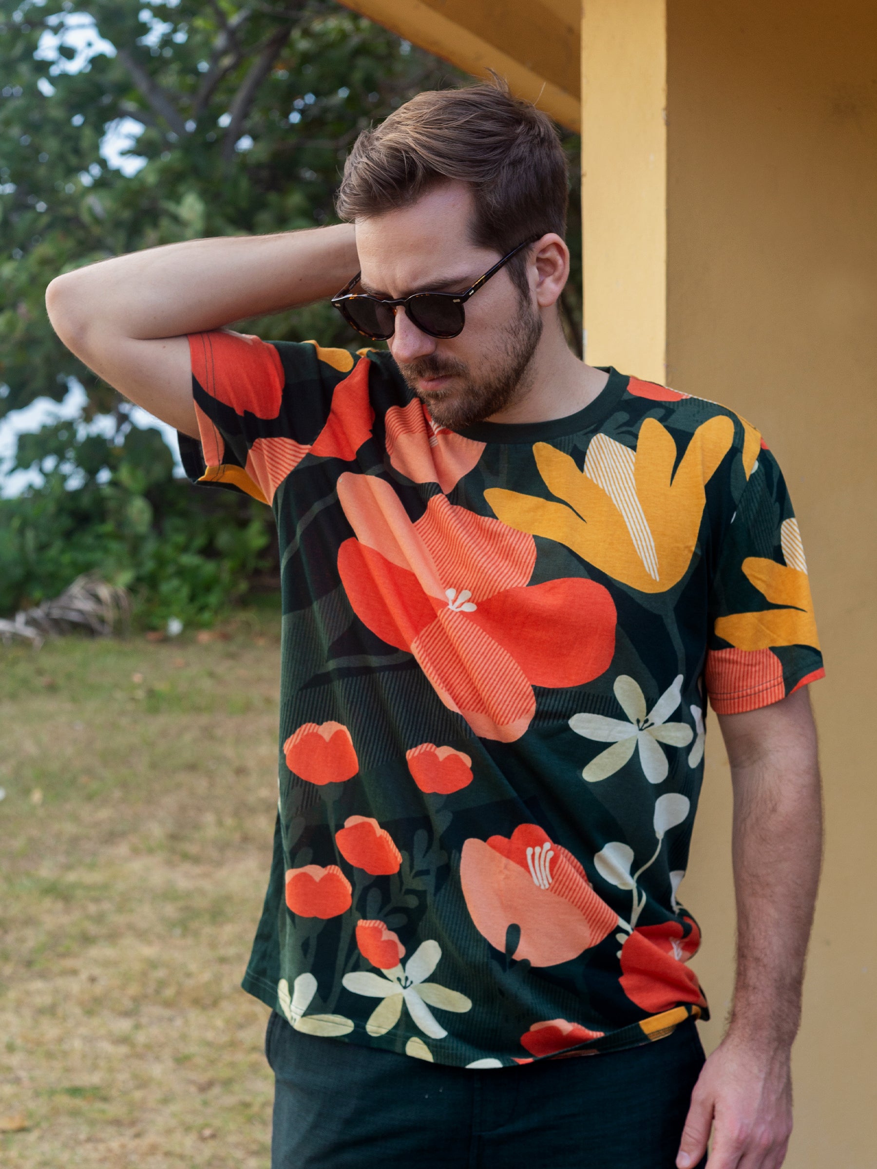 Low Tide Tee | Paradise-Organic Tee-Happy Earth