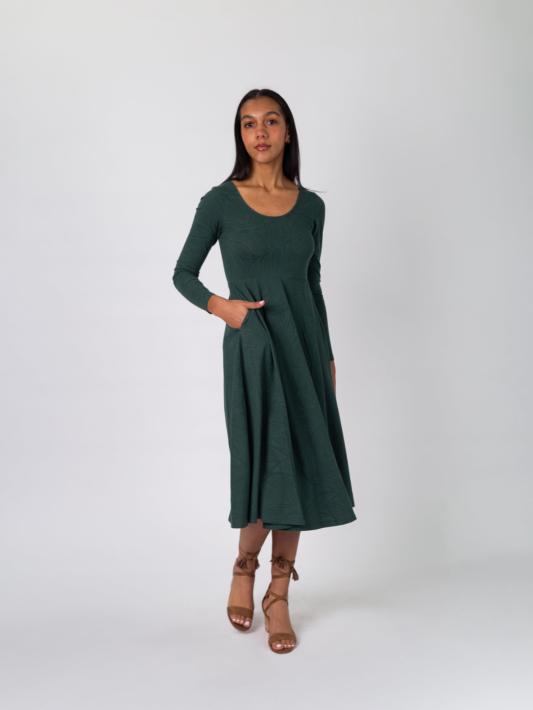 Luna Midi Dress | Tropics