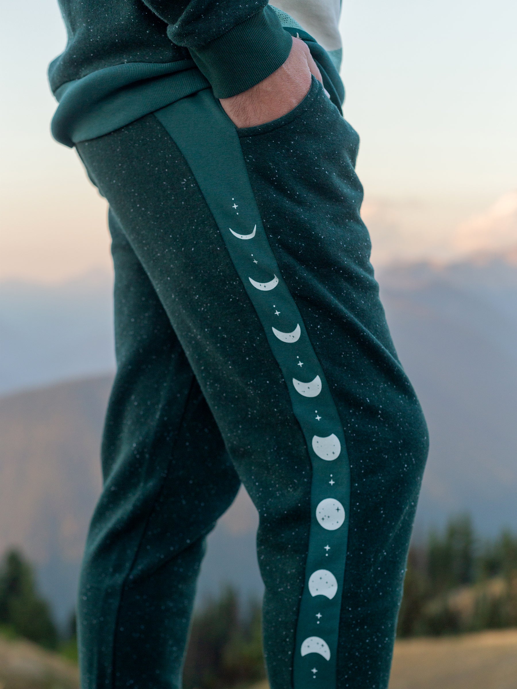 Lunar Glow Joggers-Organic Joggers-Happy Earth