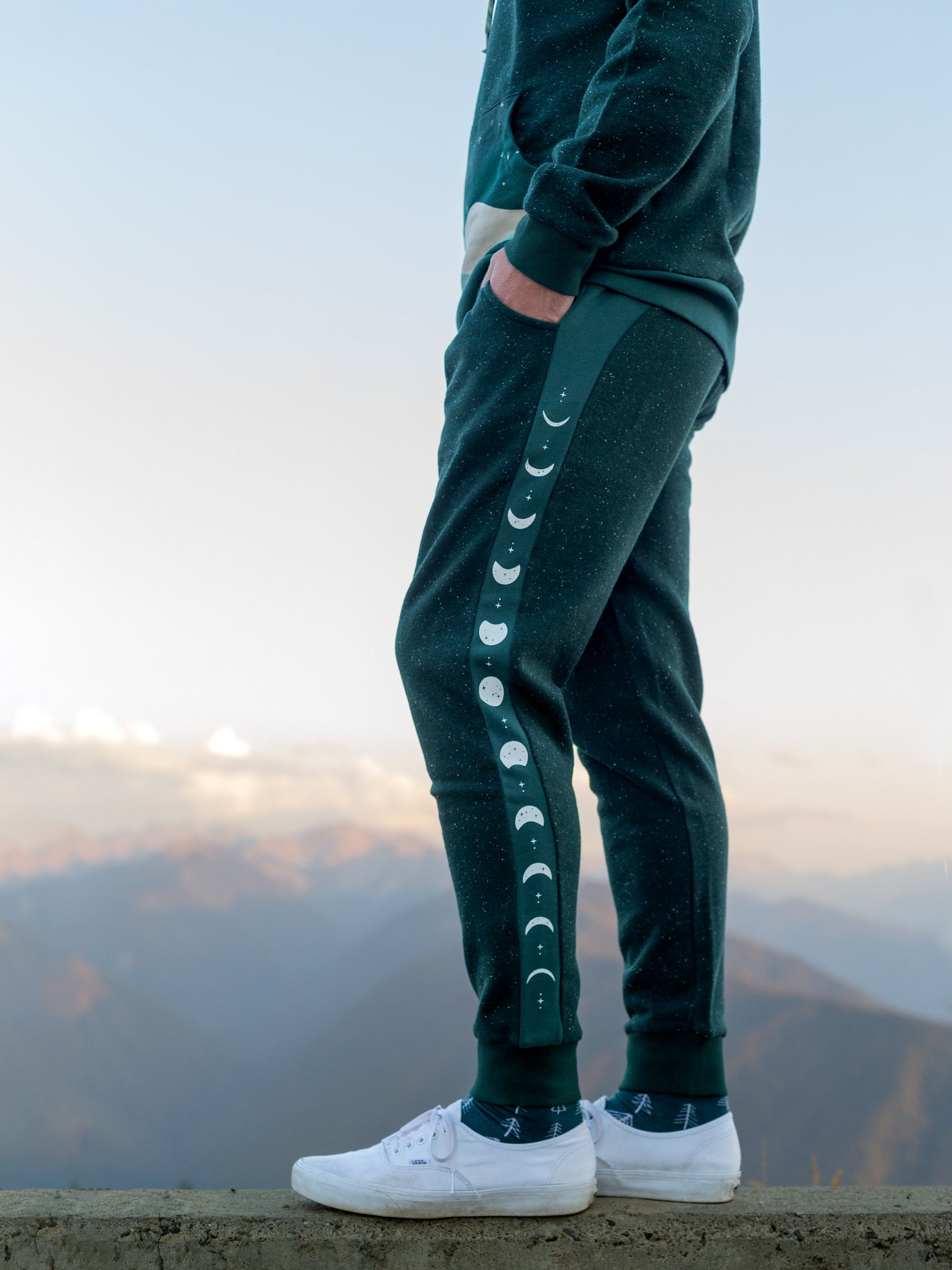Lunar Glow Joggers-Organic Joggers-Happy Earth