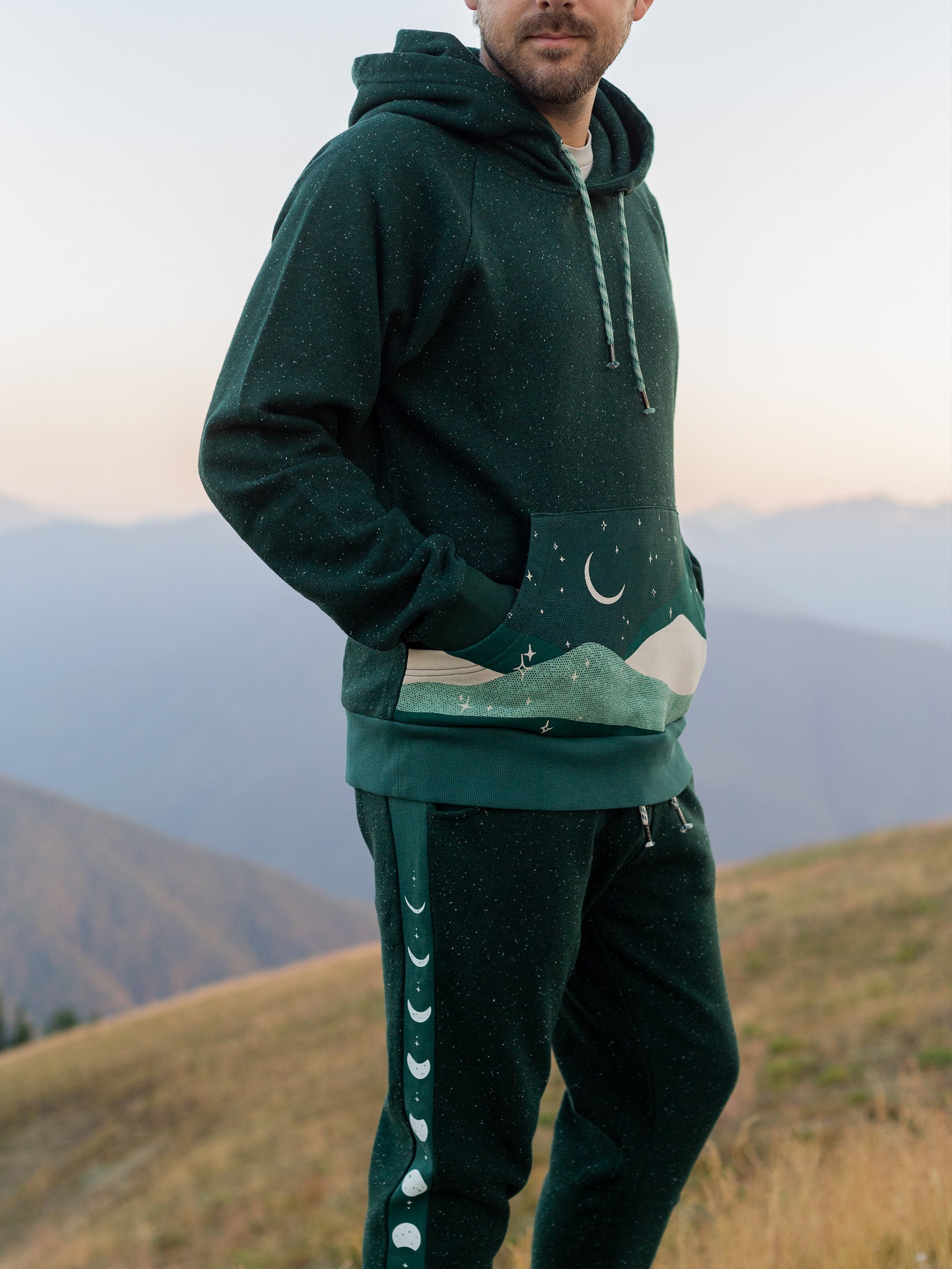 Lunar Glow Joggers-Organic Joggers-Happy Earth