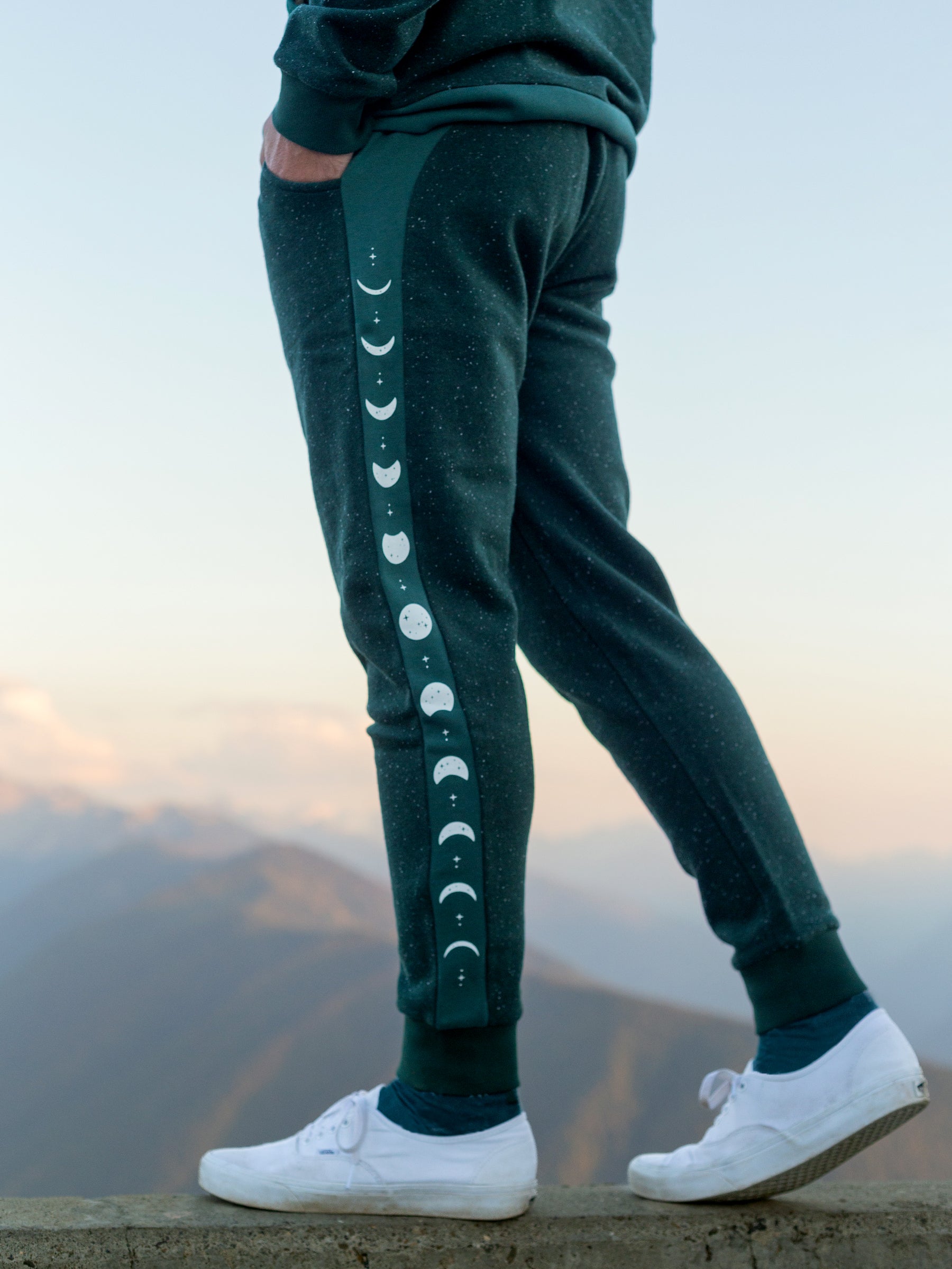 Lunar Glow Joggers-Organic Joggers-Happy Earth