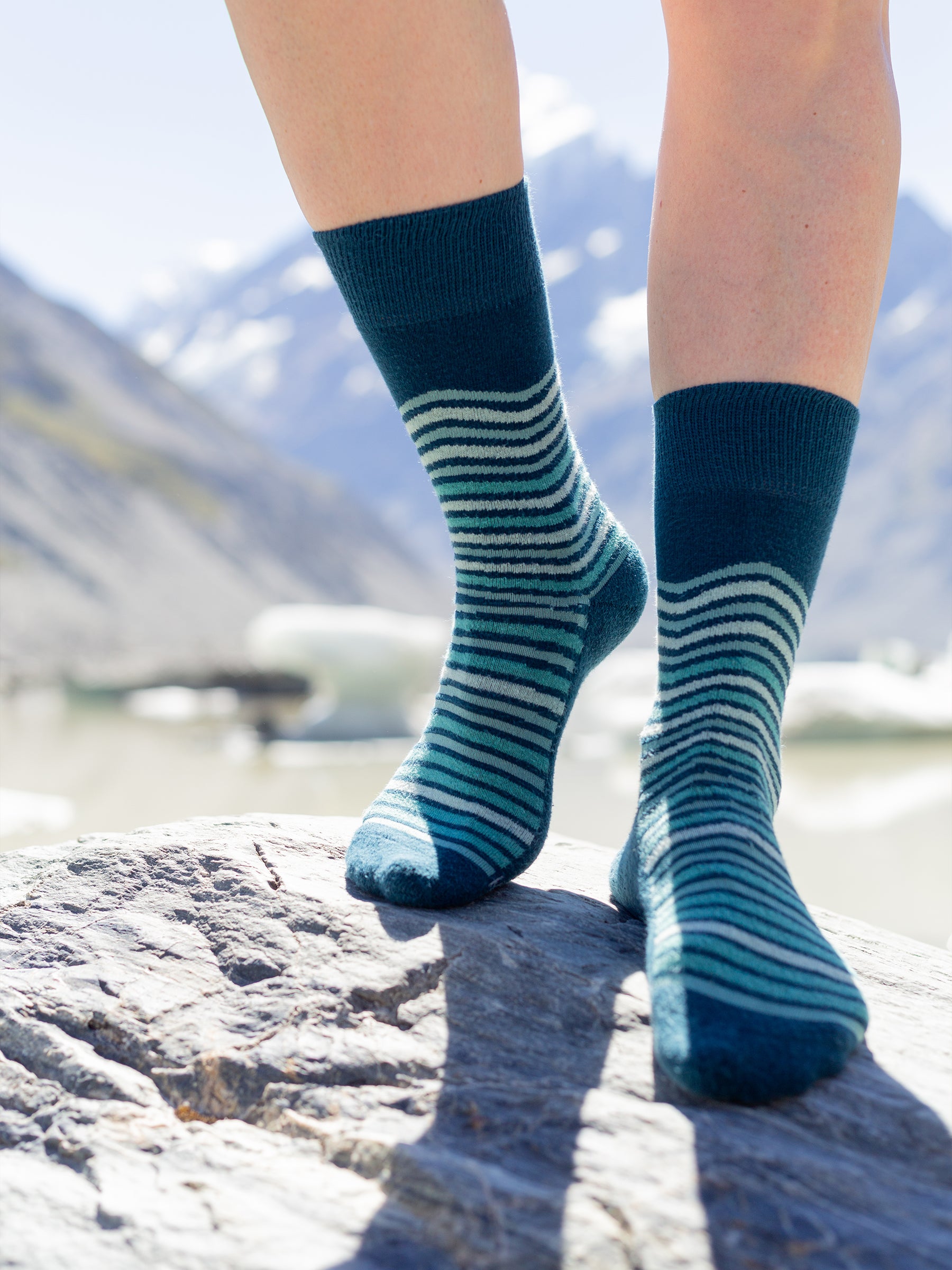 Make Waves Socks-Organic Socks-Happy Earth